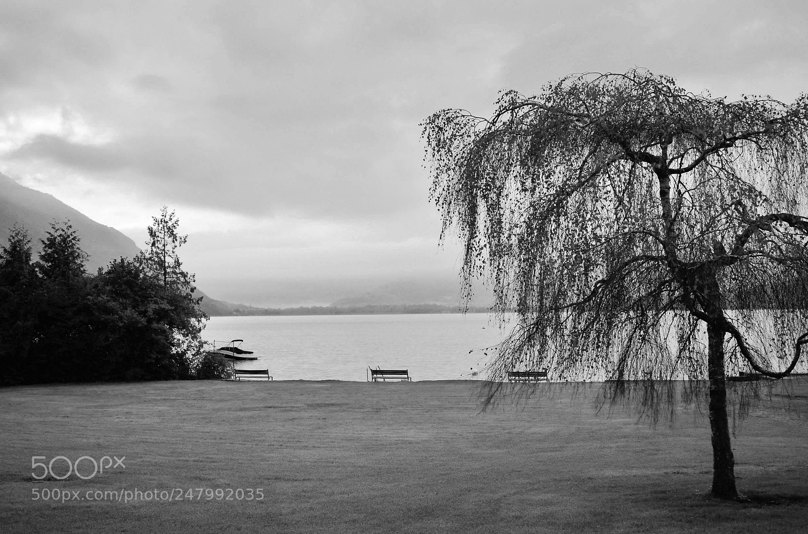Nikon D5100 sample photo. Amanecer en lago annecy photography