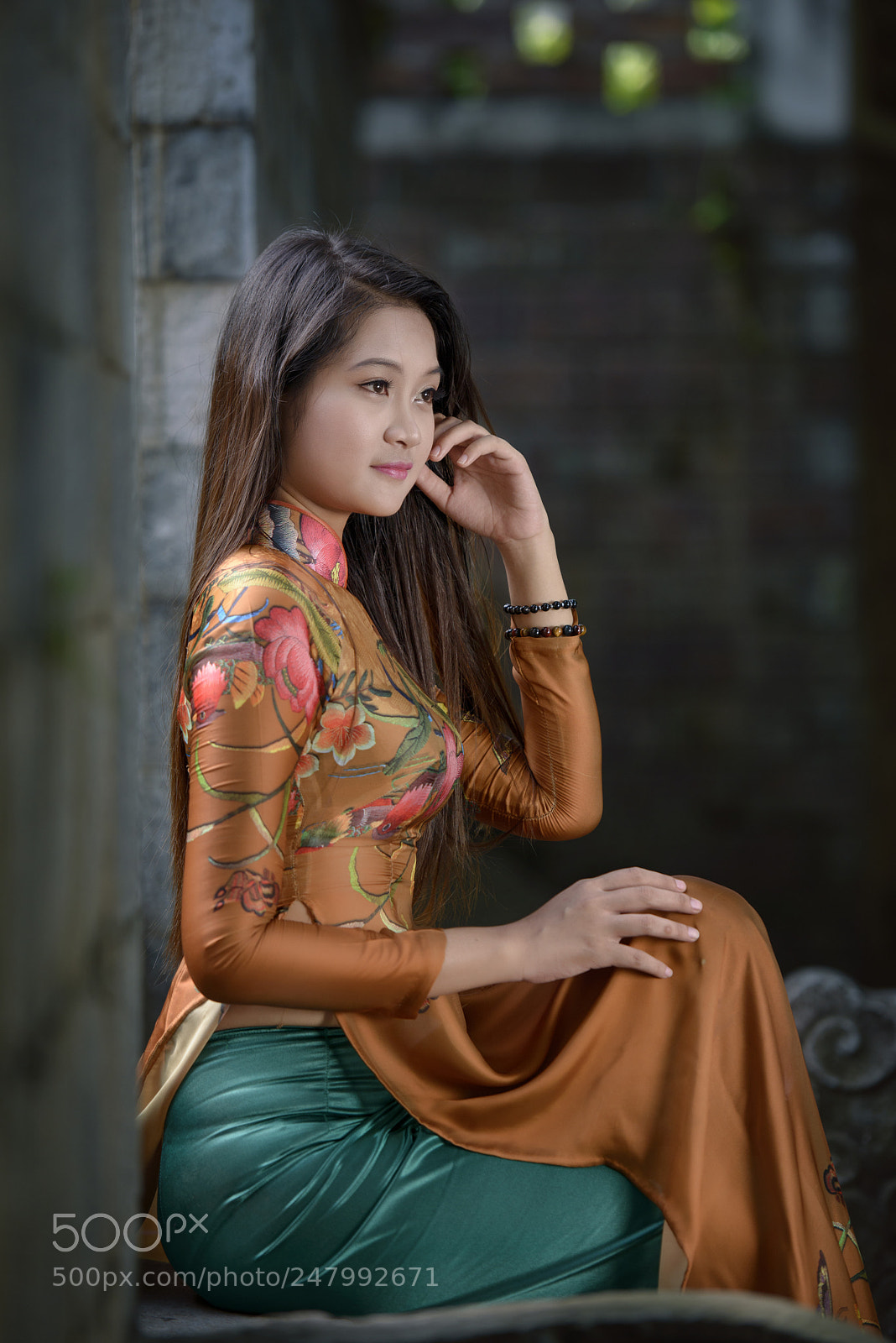 Nikon D800E sample photo. Long dress photography