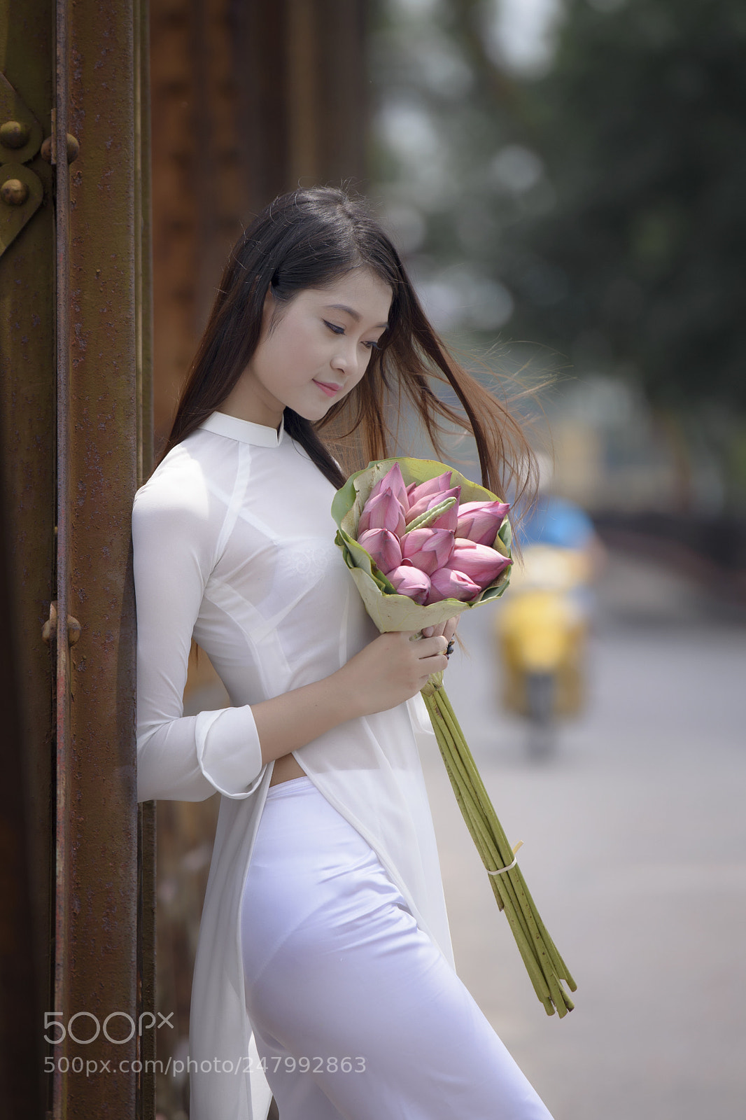 Nikon D800E sample photo. Long dress photography