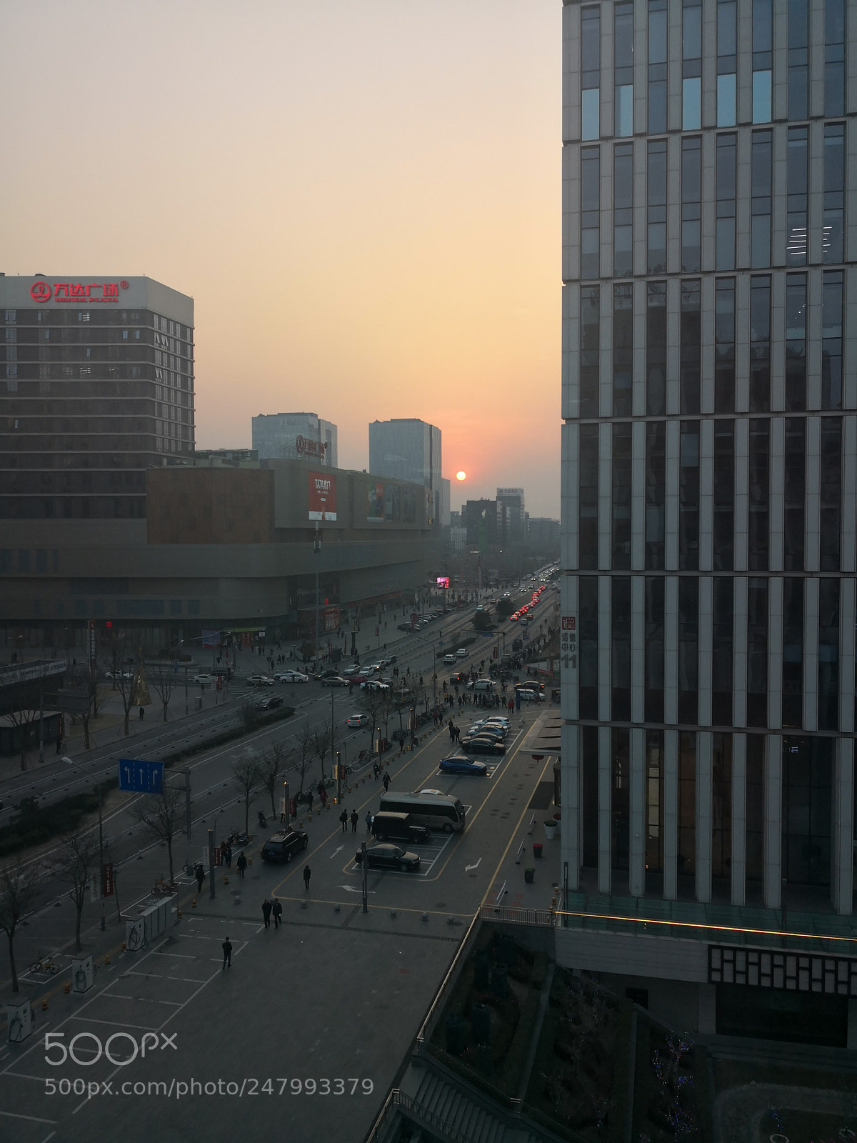 HUAWEI Mate 10 Pro sample photo. 北京落日 photography