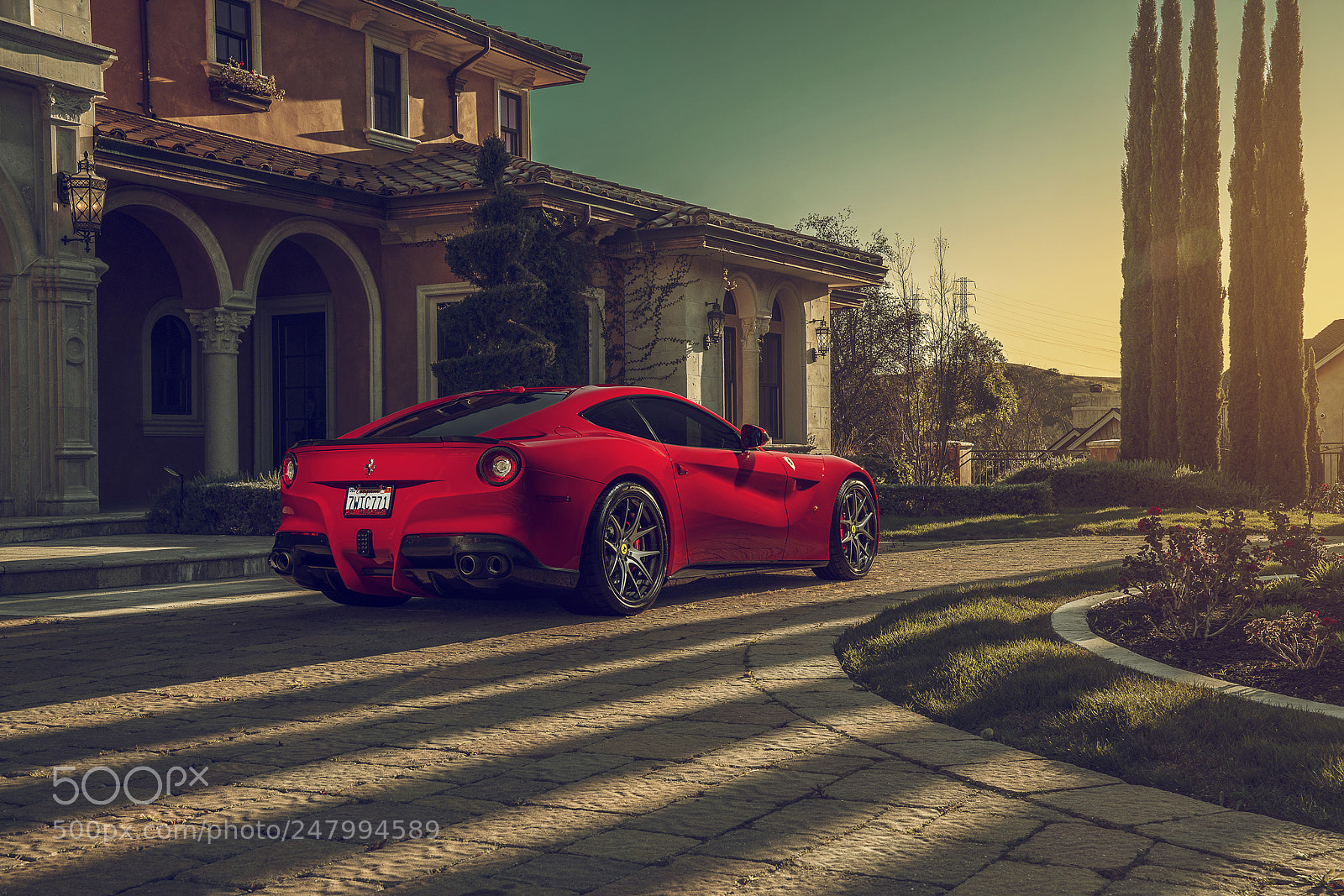Sony a7R II sample photo. Ferrari f12 berlinetta photography