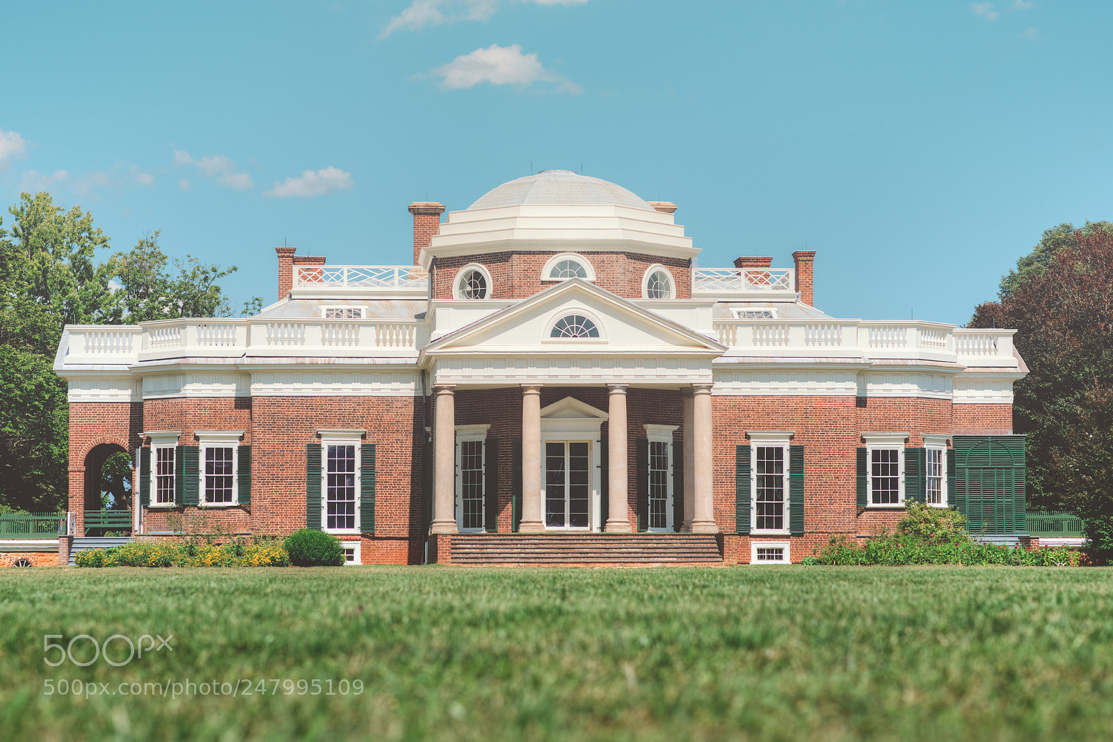 Nikon D800 sample photo. Jefferson's monticello photography