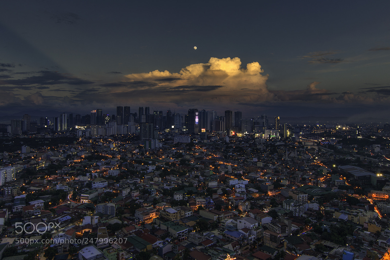 Nikon D5100 sample photo. Supermoon rise ii photography