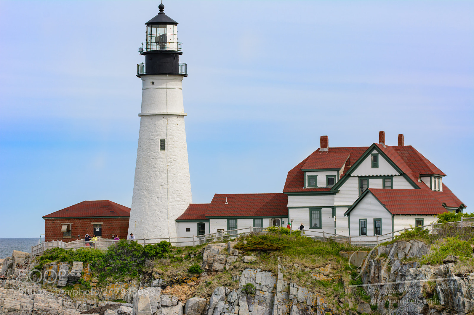Nikon D7100 sample photo. Portland head light photography