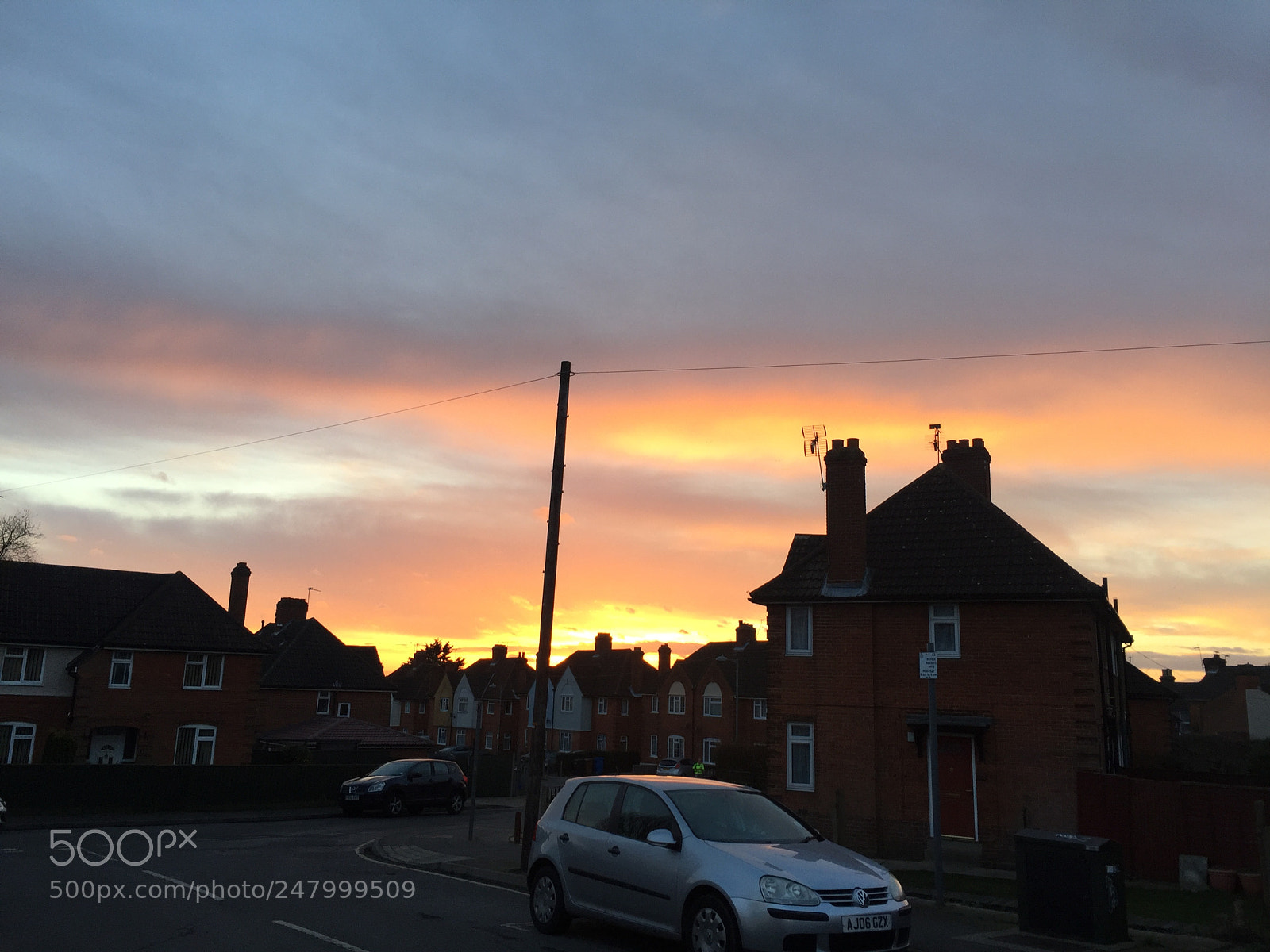 Apple iPhone 6 sample photo. Golden sunset in england photography
