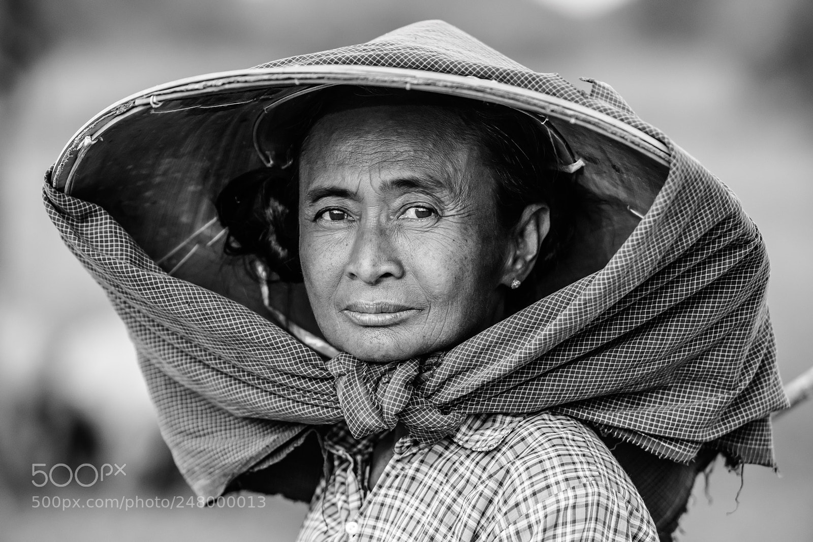 Nikon D850 sample photo. Portrait of myanmar photography
