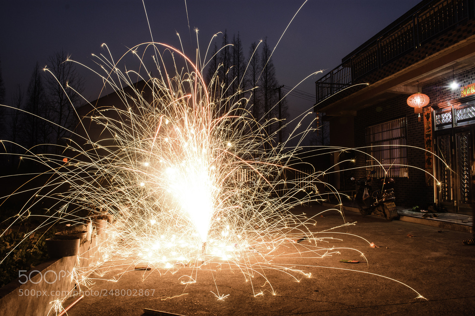 Nikon D7200 sample photo. 花火四溅 photography