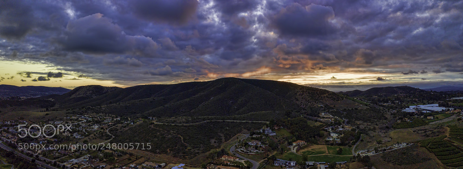 DJI FC220 sample photo. Weather coming photography