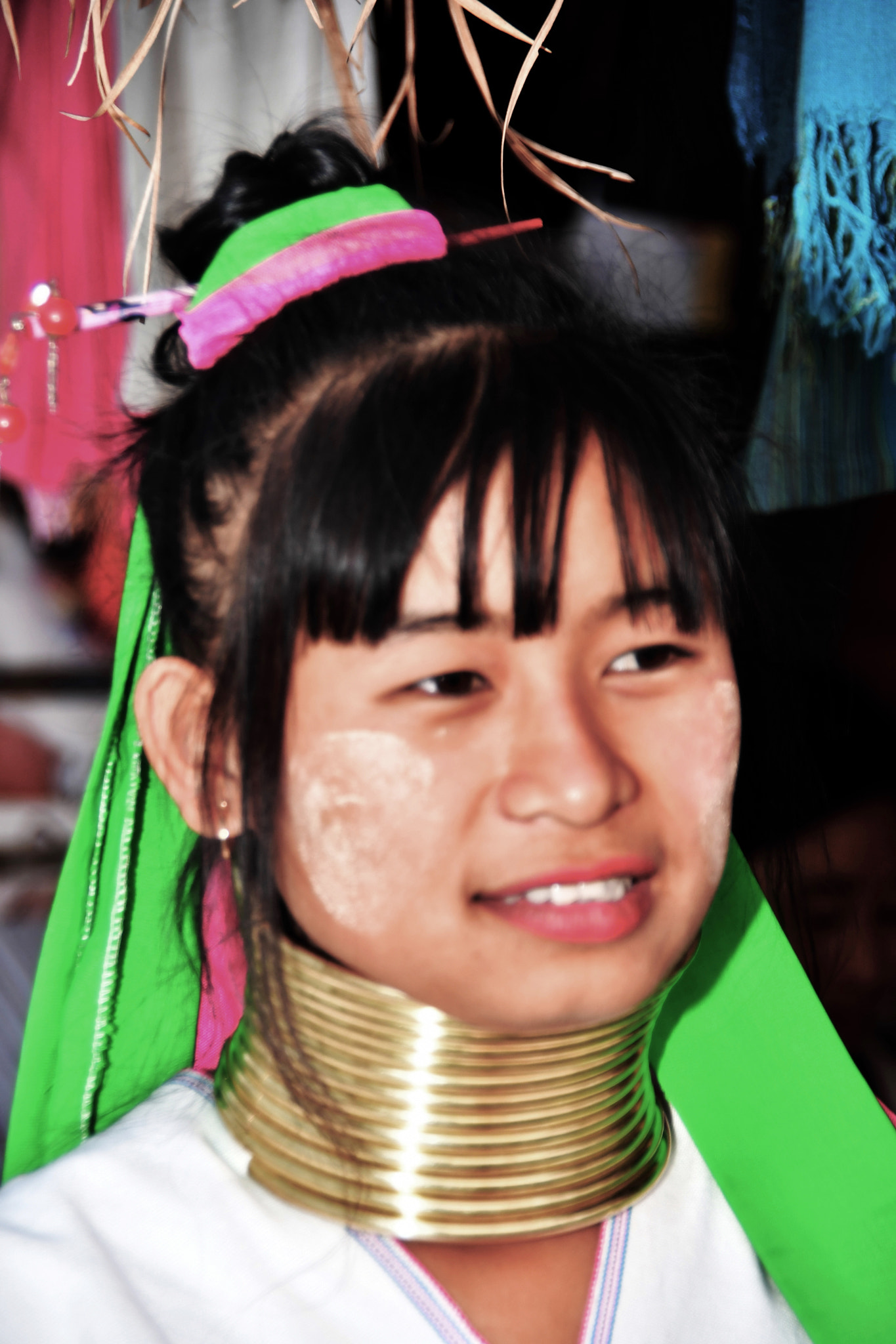 Nikon D500 sample photo. Padaung girl(kayan lahwi) photography