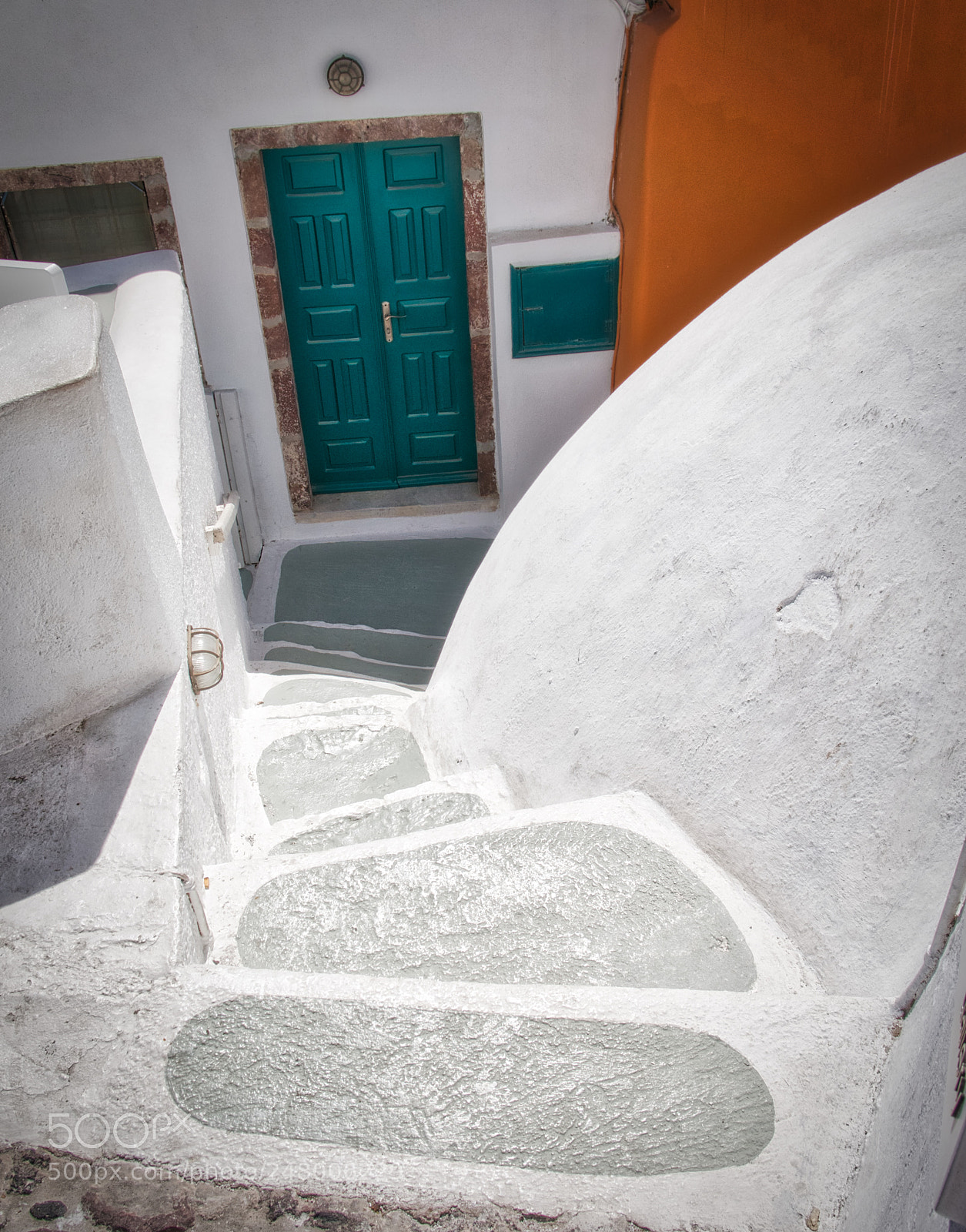 Sony Alpha NEX-6 sample photo. Down stairs door photography