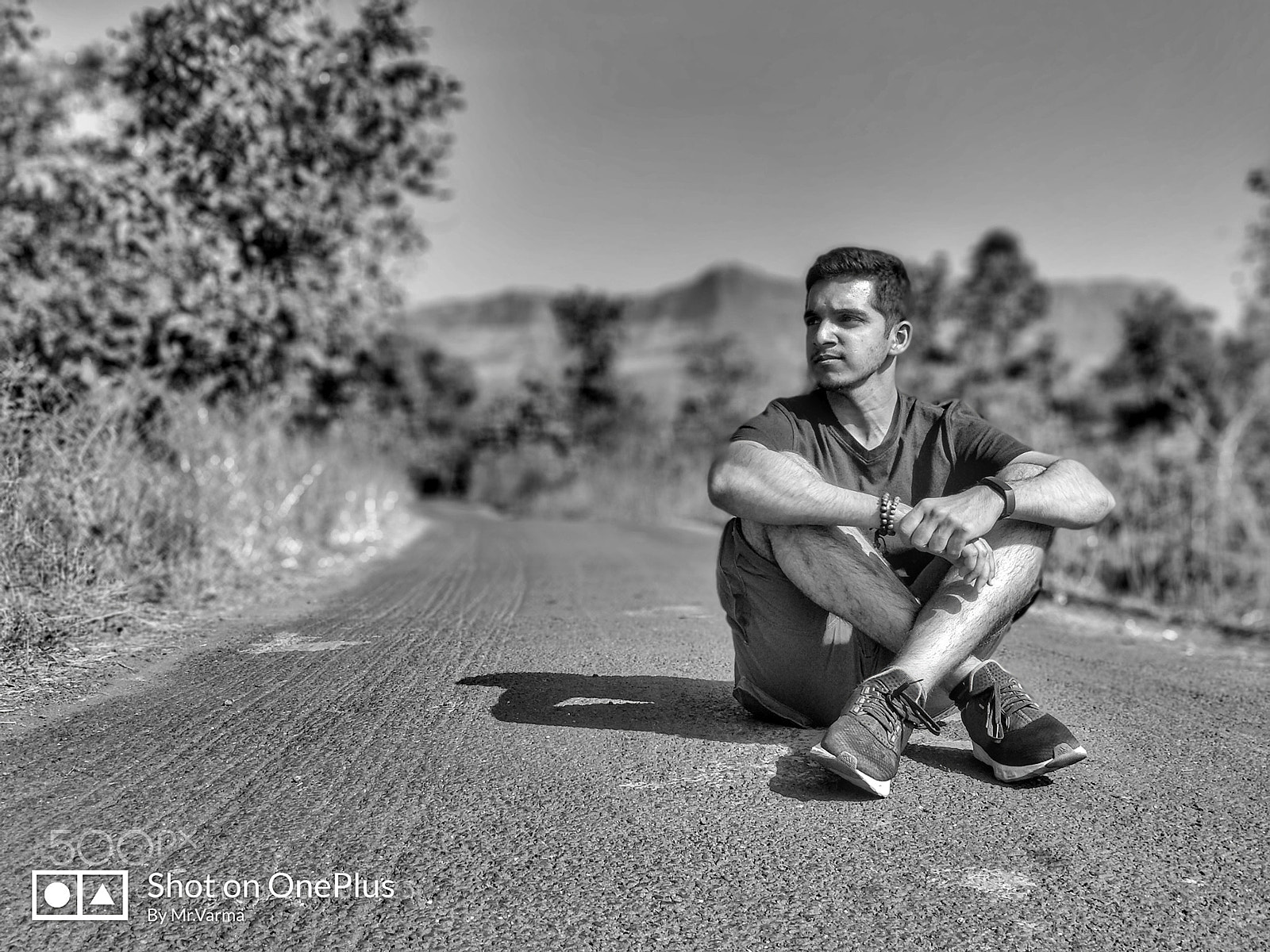 OnePlus 5 sample photo. Road journey photography