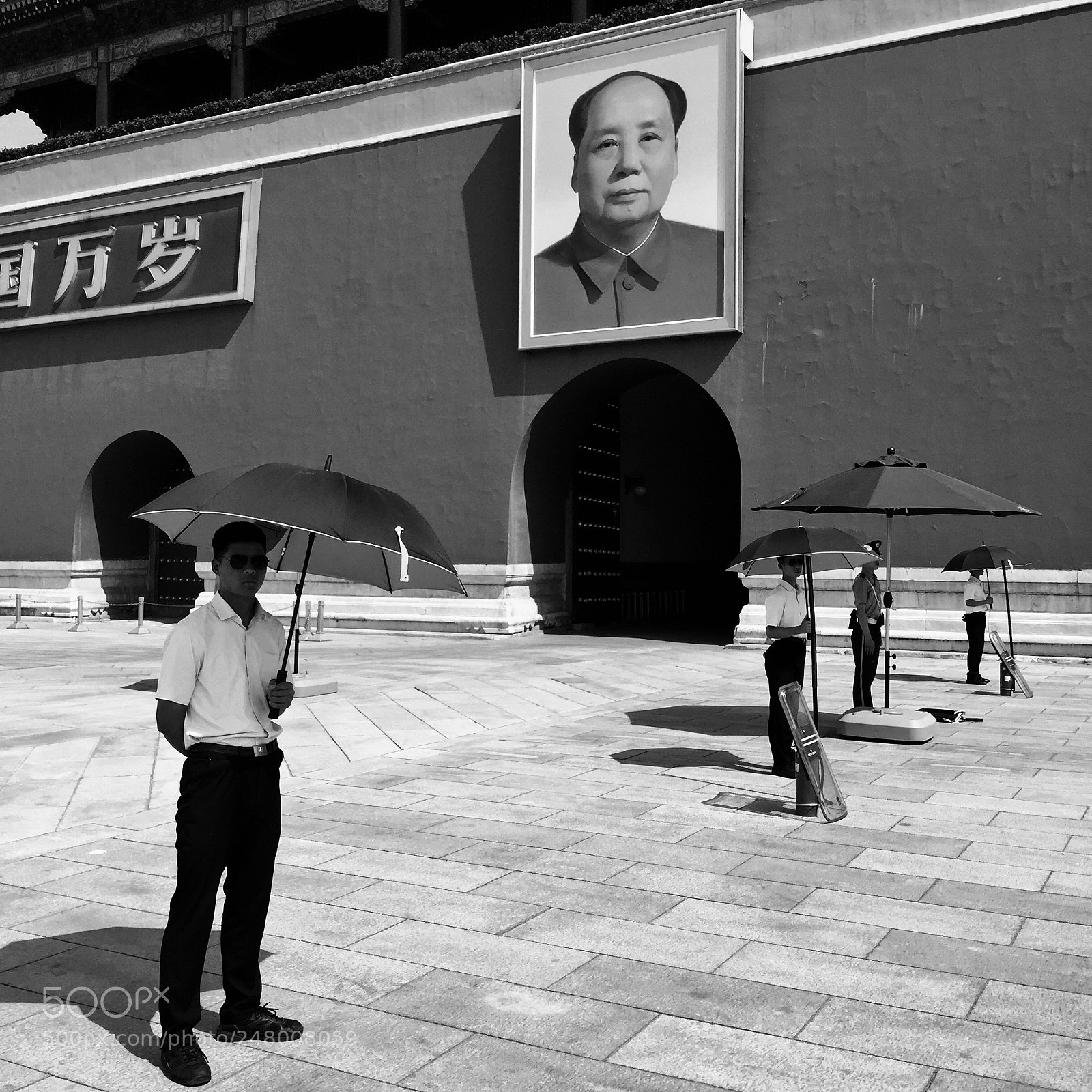 Apple iPhone 6 Plus sample photo. Beijing china chairman mao photography
