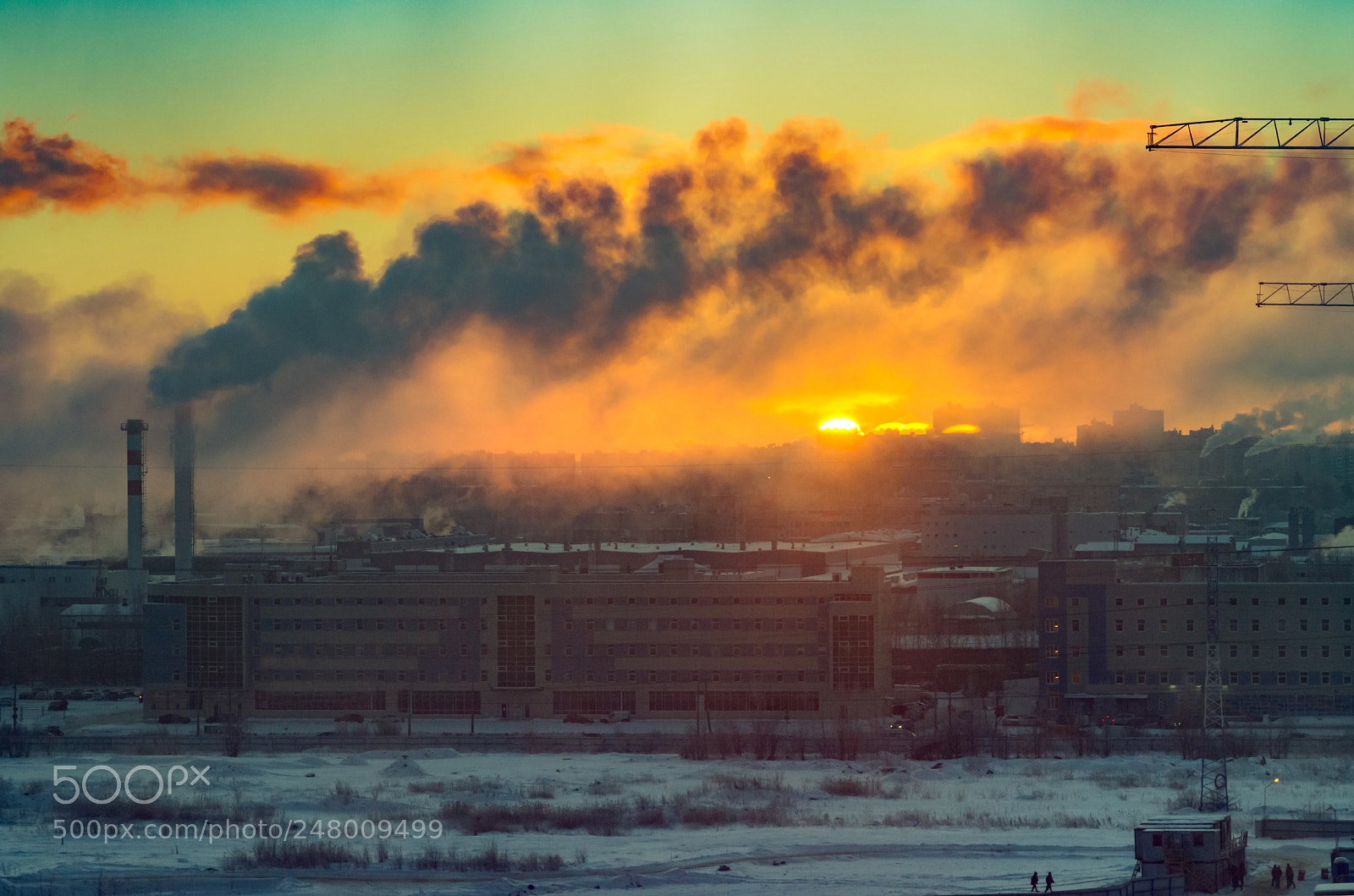 Nikon D7200 sample photo. Industry photography