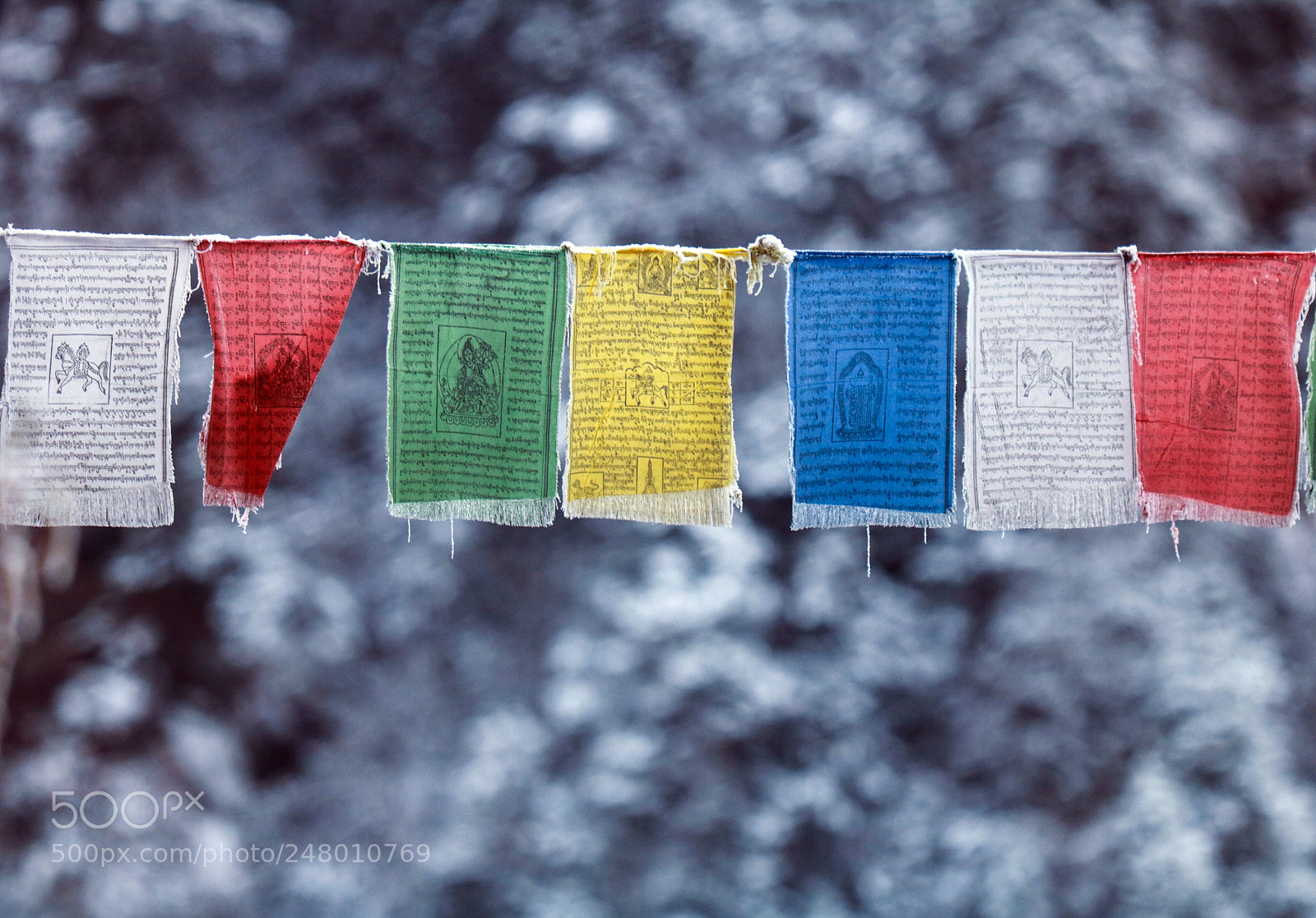 Canon EOS 750D (EOS Rebel T6i / EOS Kiss X8i) sample photo. Praying flags! photography