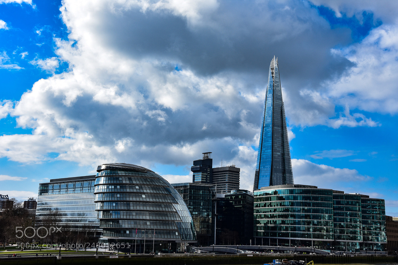 Nikon D3400 sample photo. The shard - london photography