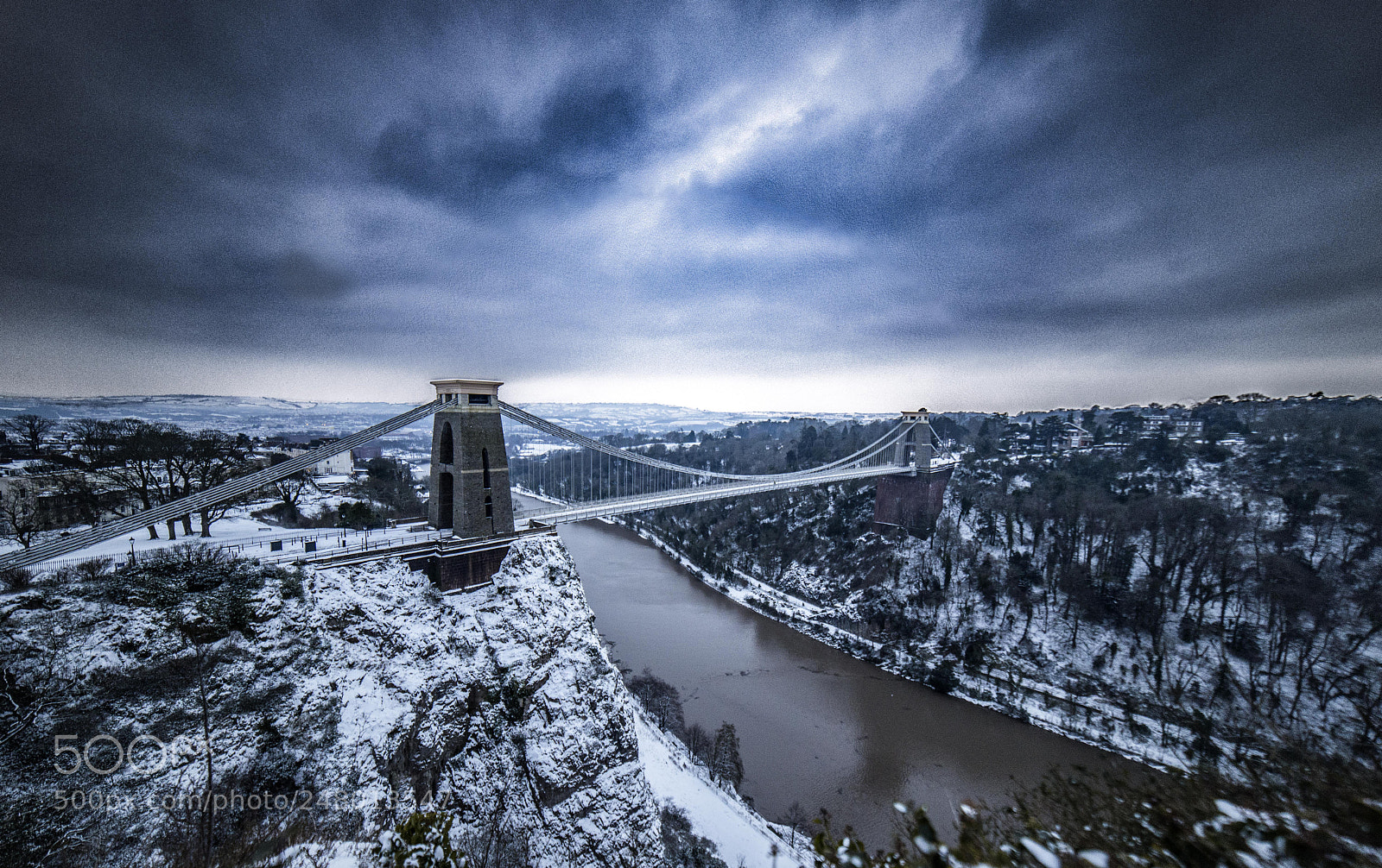 Nikon D610 sample photo. Snow at bristol photography