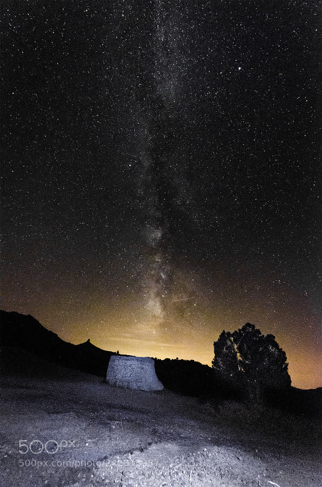 Nikon D5100 sample photo. Milk way photography