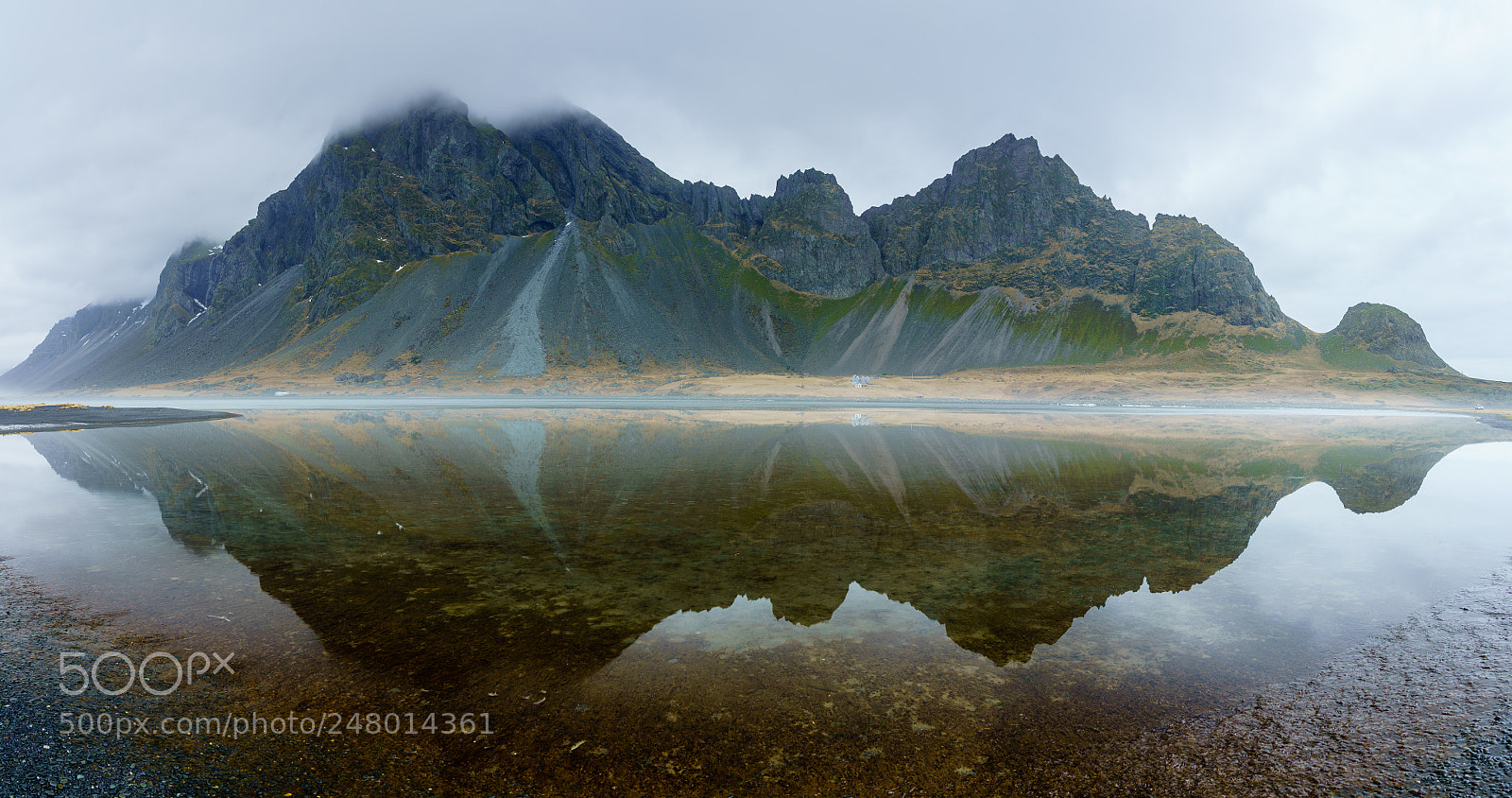 Sony a7R III sample photo. Hvalnes reflection photography