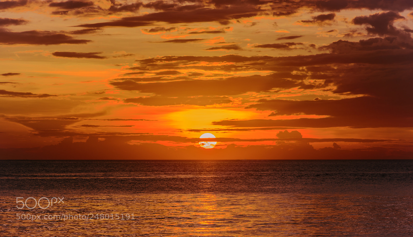 Nikon D5200 sample photo. Sunset sky with gold photography