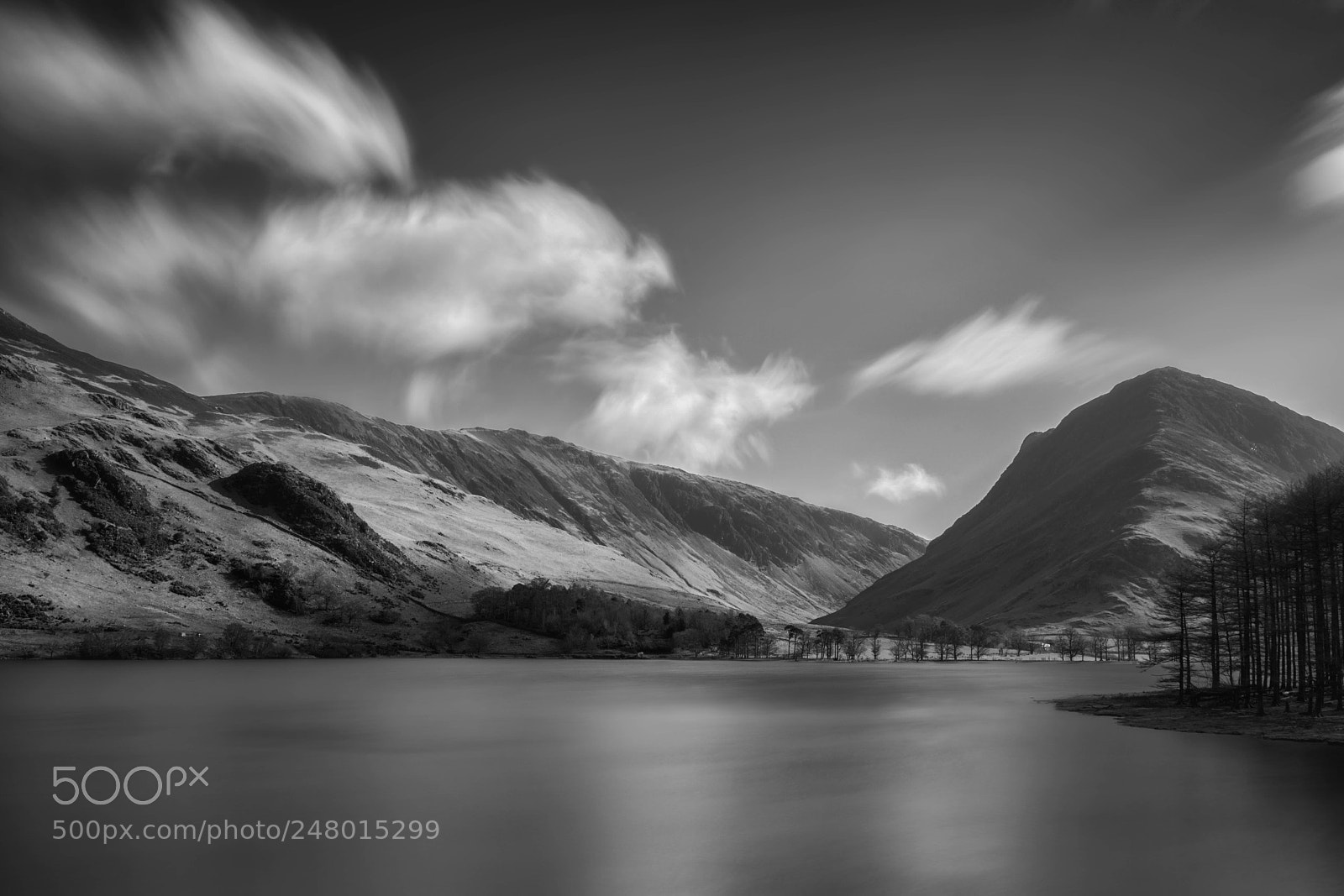 Sony a7R II sample photo. Black & white buttermere photography