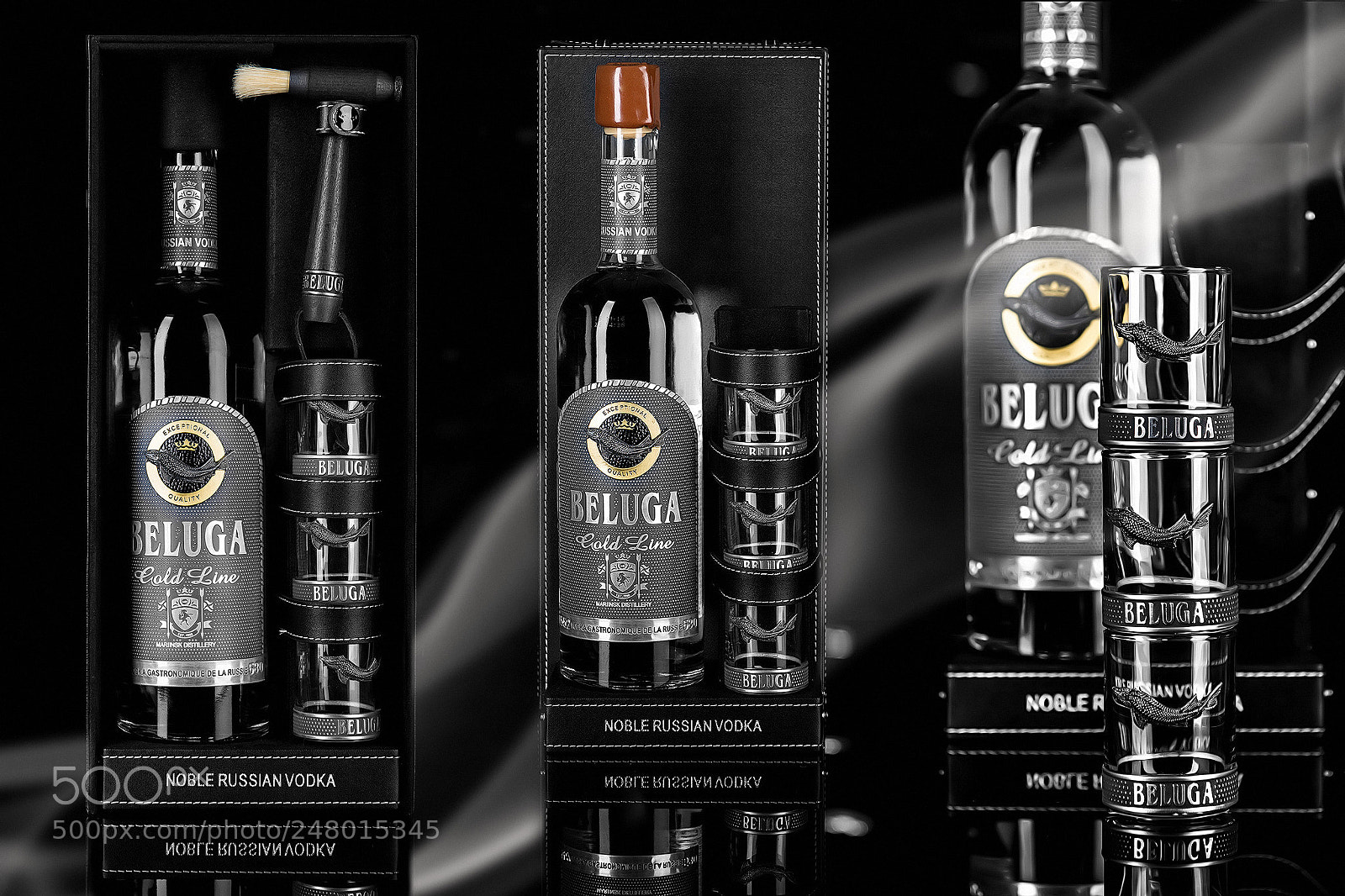 Nikon D800 sample photo. Beluga vodka photography
