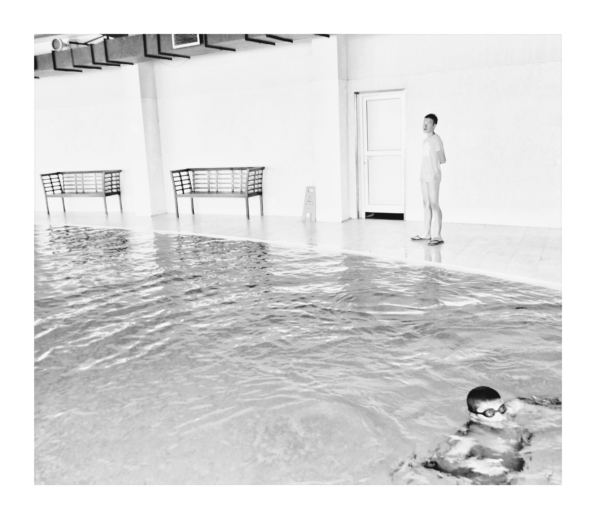 Panasonic Lumix DMC-GF6 sample photo. Fear of swimming photography