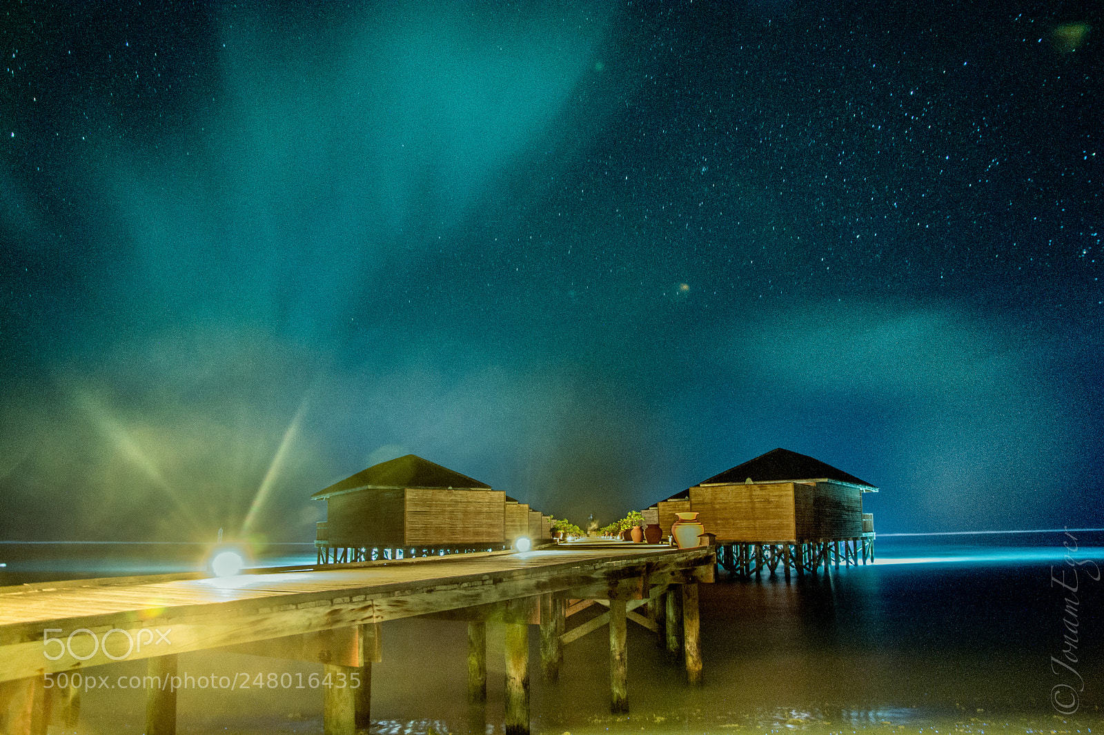 Nikon D7100 sample photo. Night in maldives photography