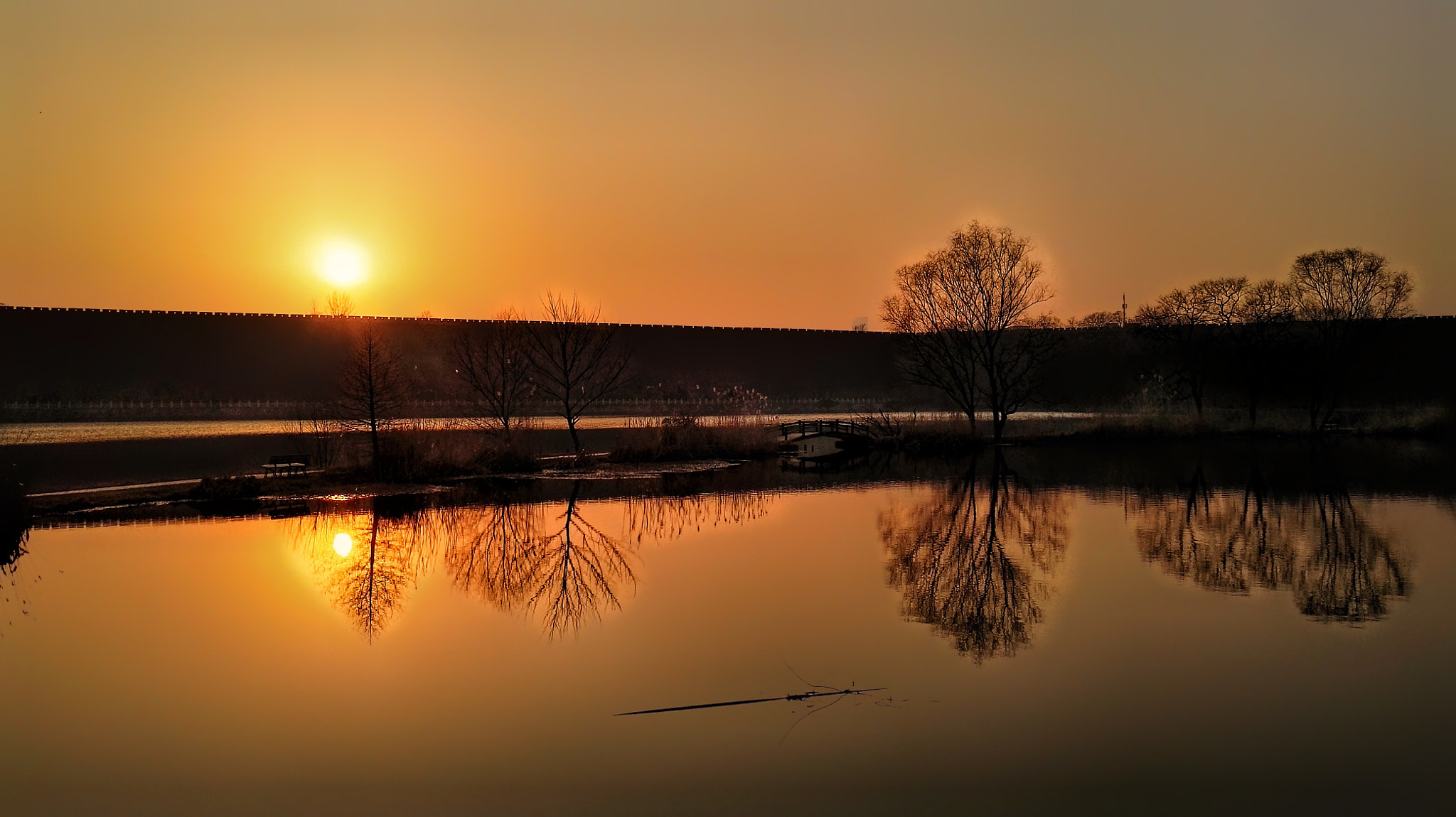 HUAWEI DAV sample photo. 夕阳西下 photography