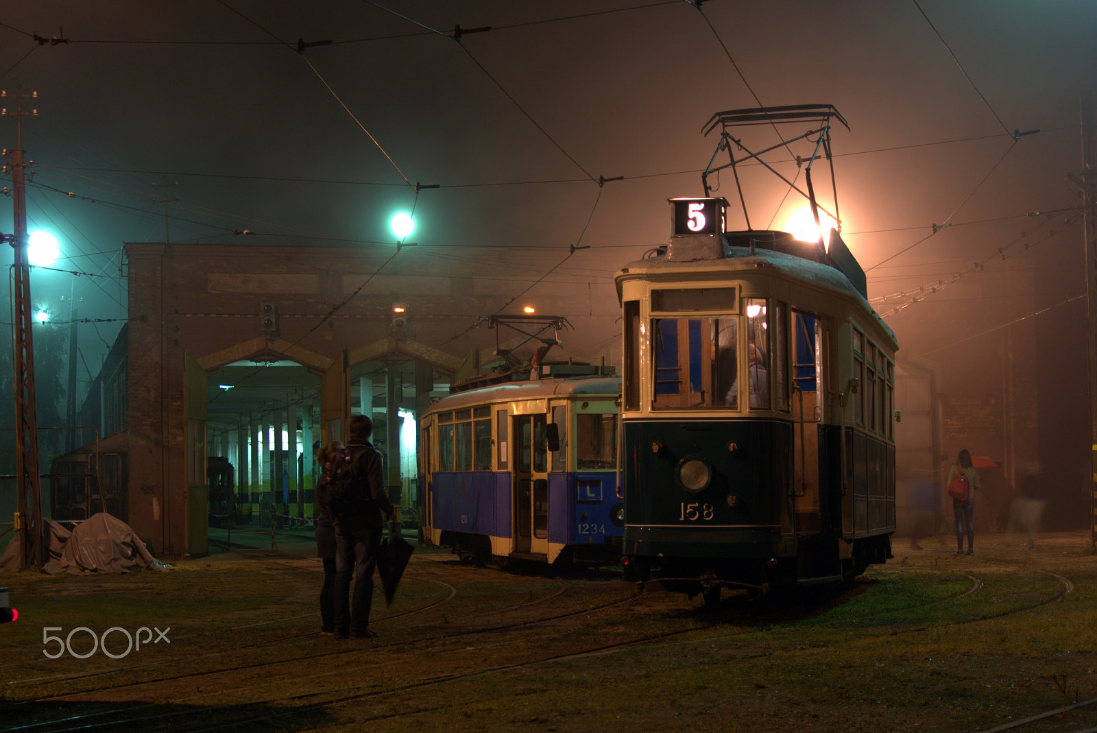 Samsung NX100 sample photo. Old tram depot photography