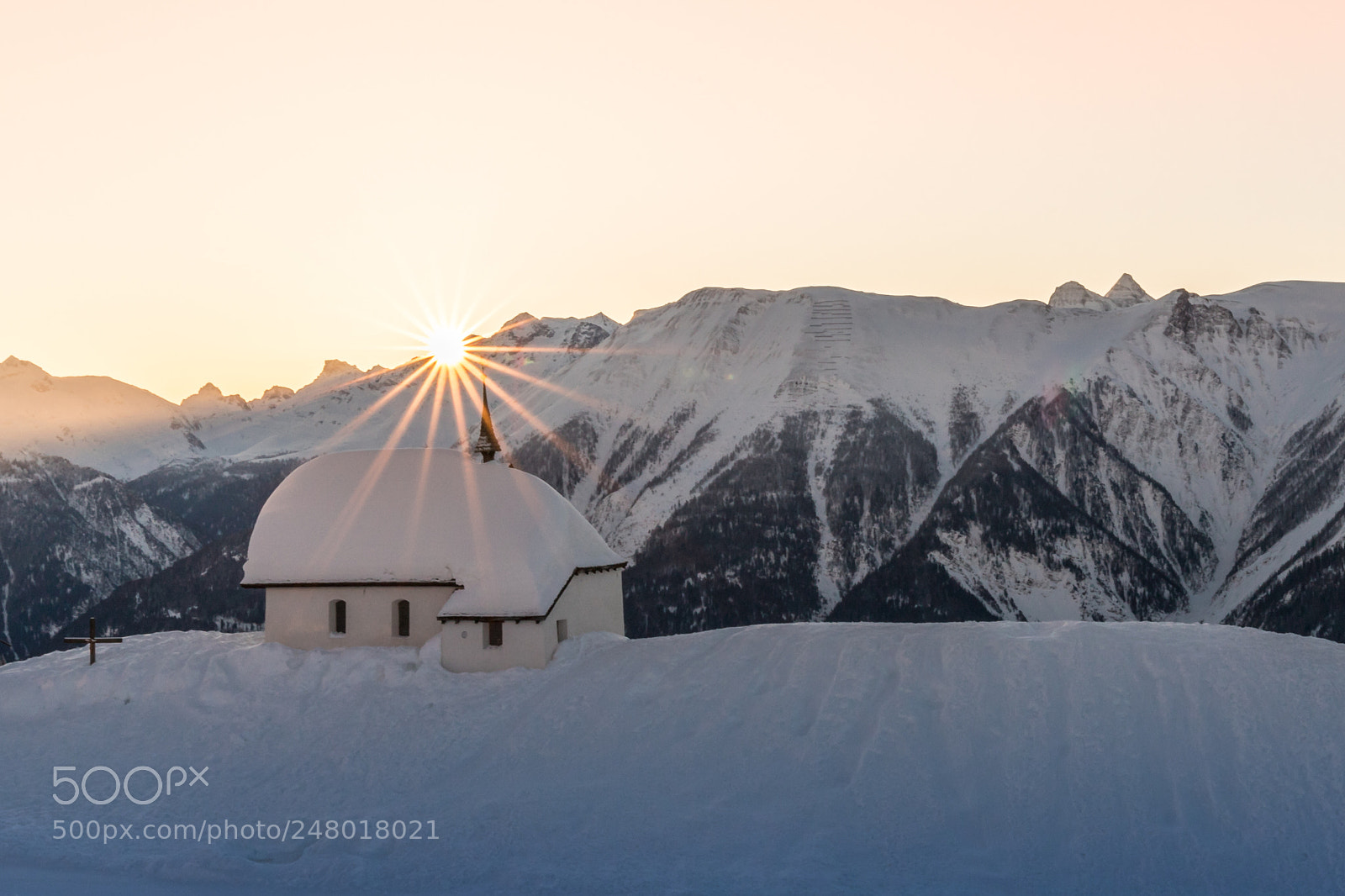 Canon EOS 6D Mark II sample photo. Church in the swiss photography