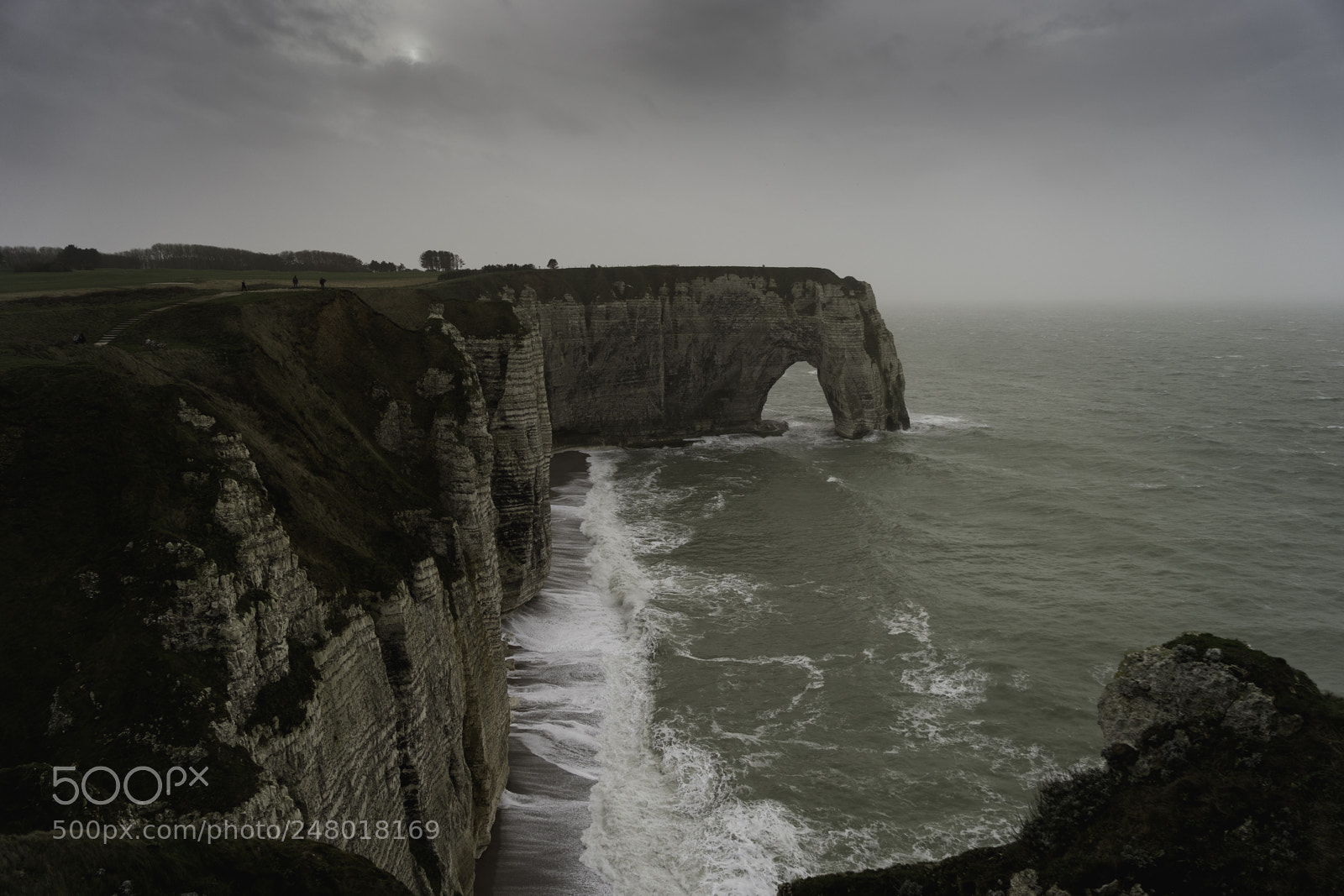 Sony a7 II sample photo. Etretat photography
