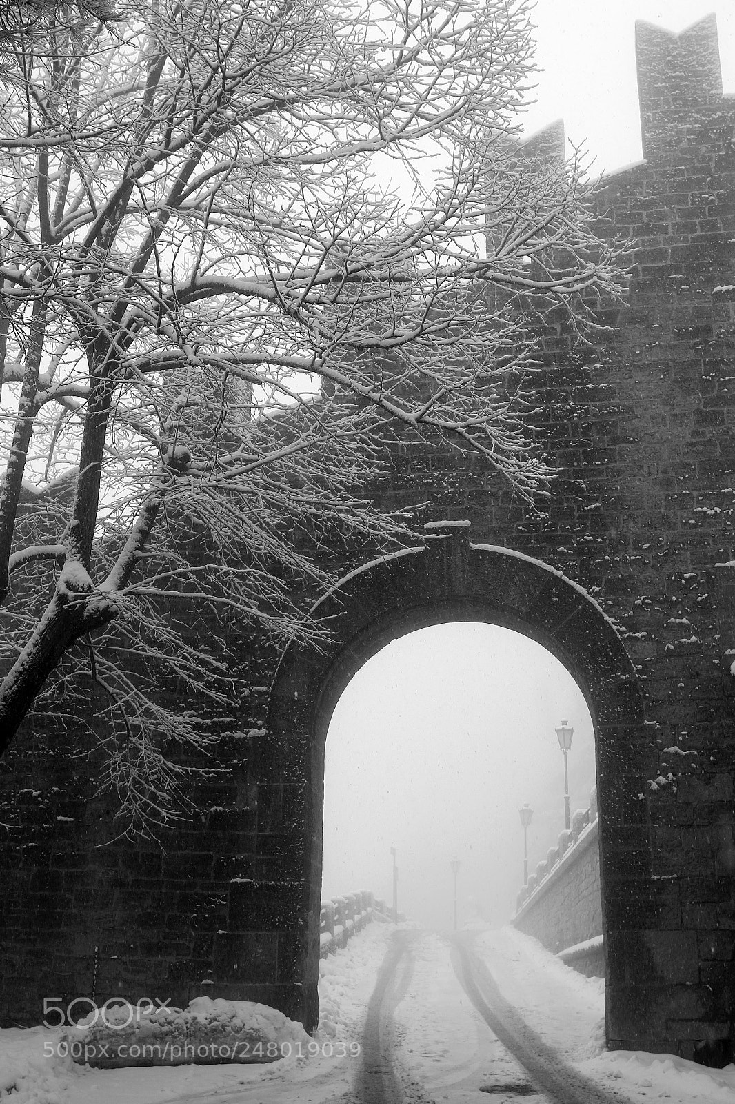 Canon EOS 1200D (EOS Rebel T5 / EOS Kiss X70 / EOS Hi) sample photo. The door of winter photography