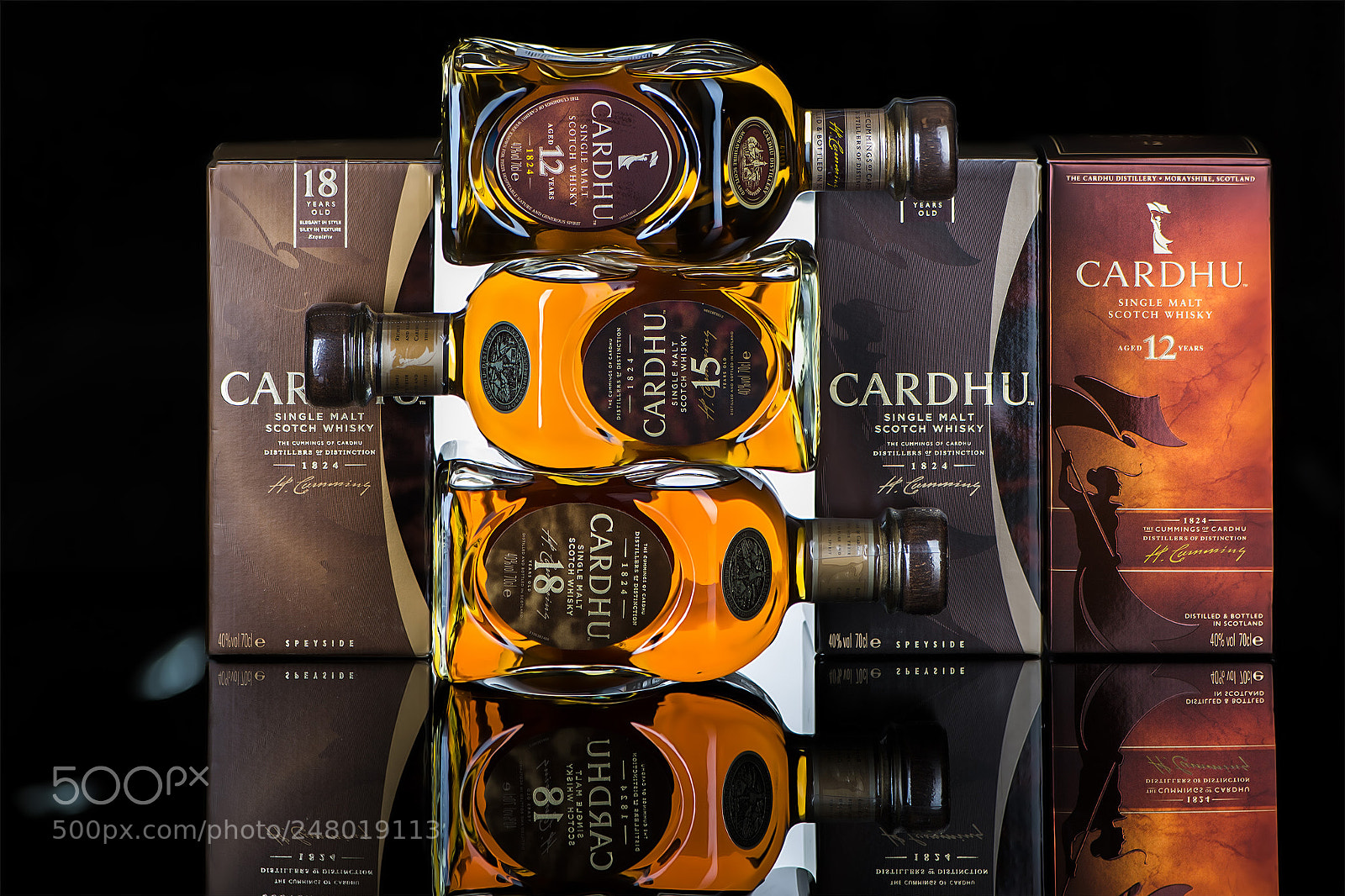 Nikon D800 sample photo. Cardhu whisky photography
