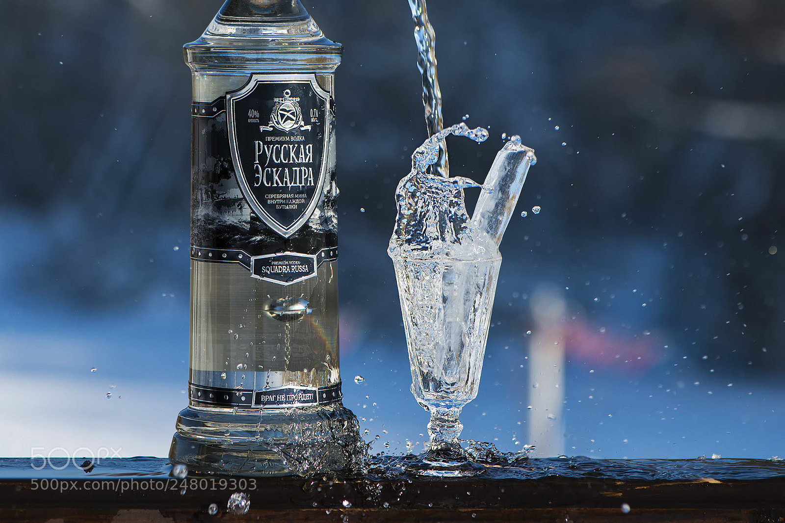 Nikon D800 sample photo. Russian vodka photography