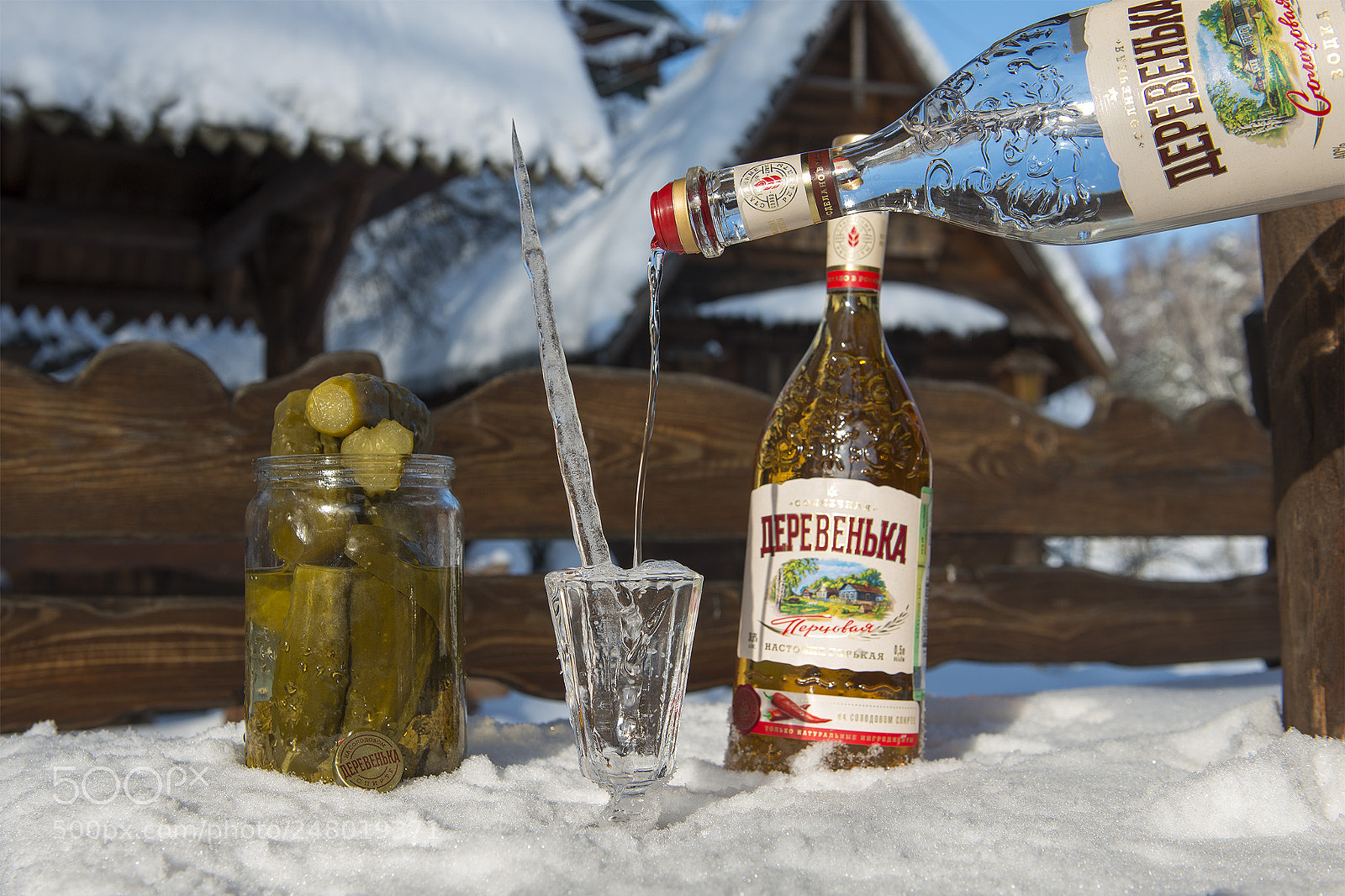 Nikon D800 sample photo. Cocktail "morozko" photography