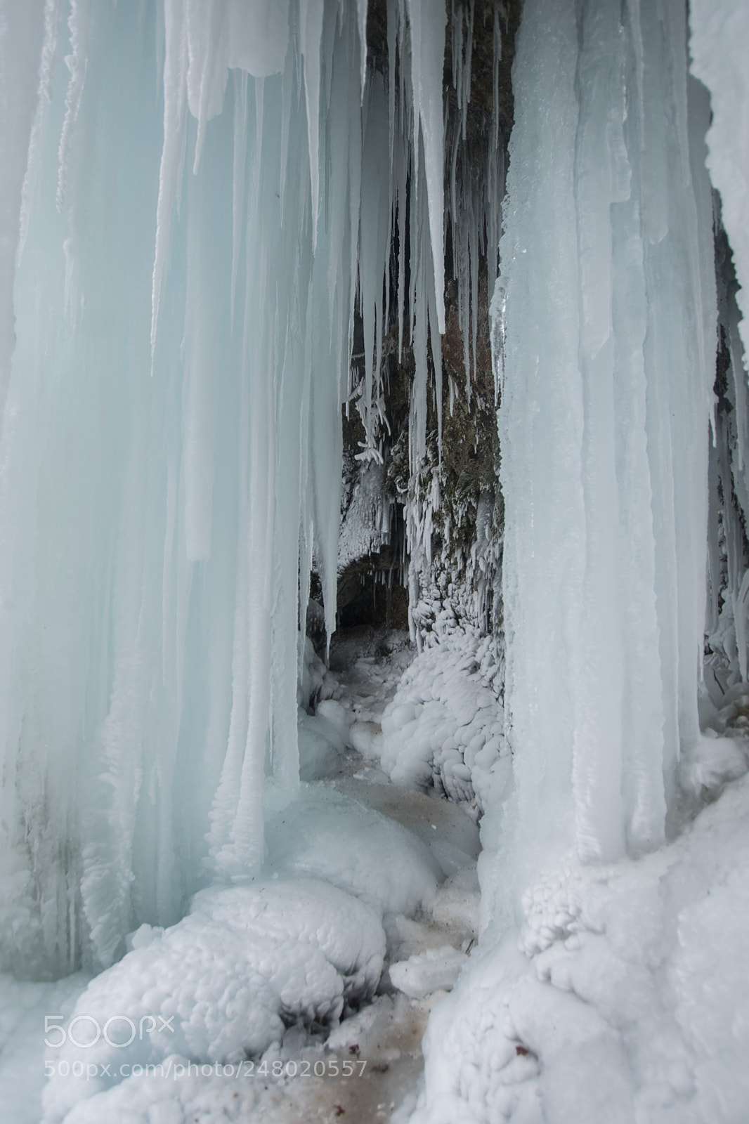 Pentax K-1 sample photo. Frozen waterfalls ii photography