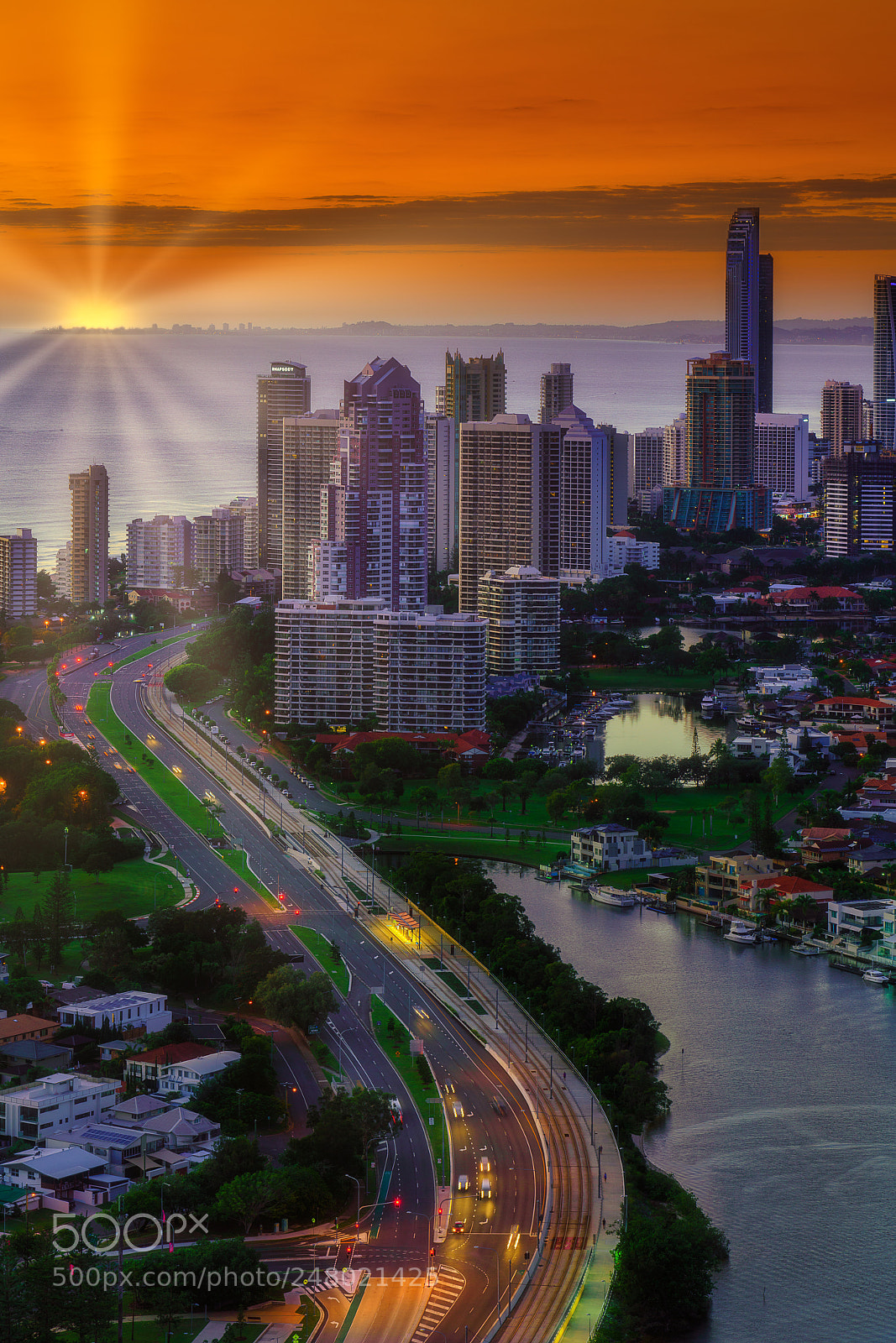 Sony a7R III sample photo. Golden sunrise photography