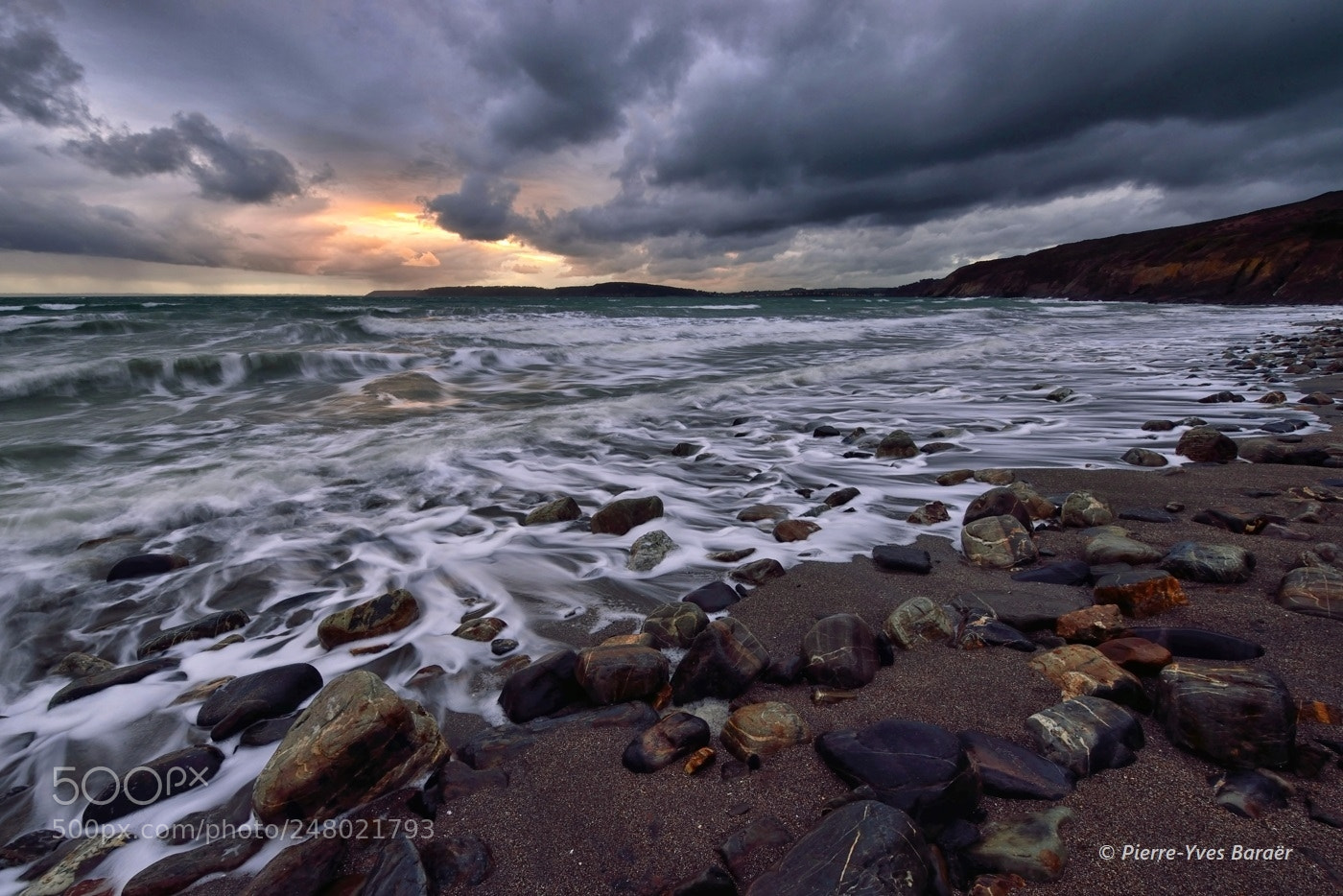 Nikon D800 sample photo. Stormy evening at l'aber photography