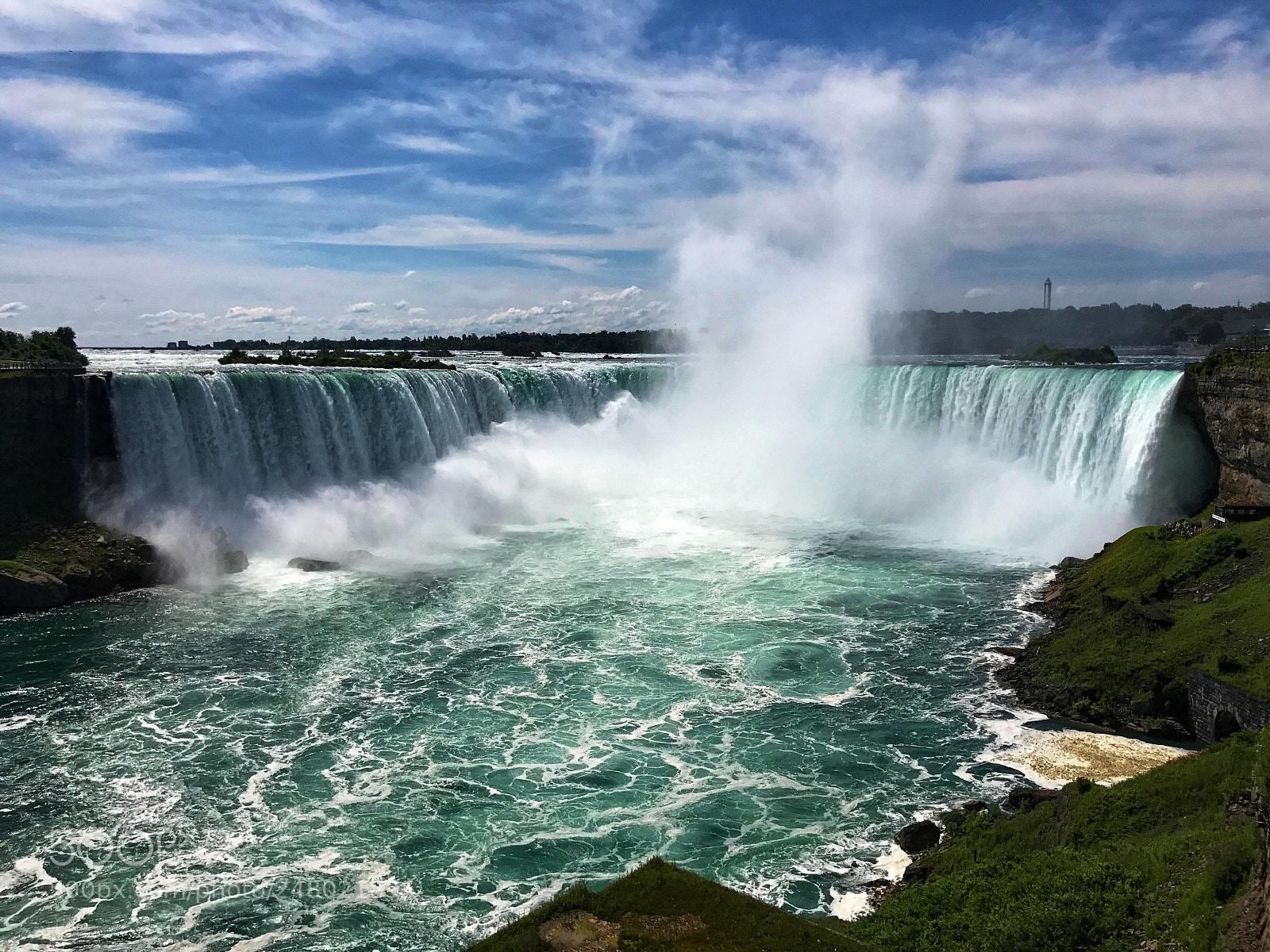 Apple iPhone 7 Plus sample photo. Niagara waterfalls photography