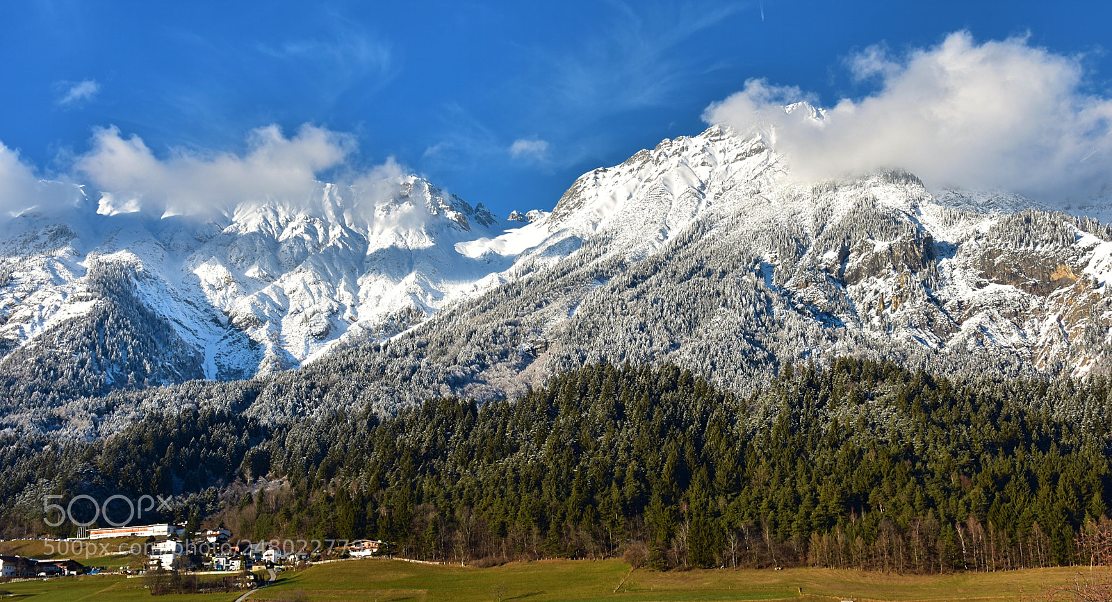 Nikon D3400 sample photo. Mountains around innsbruck photography