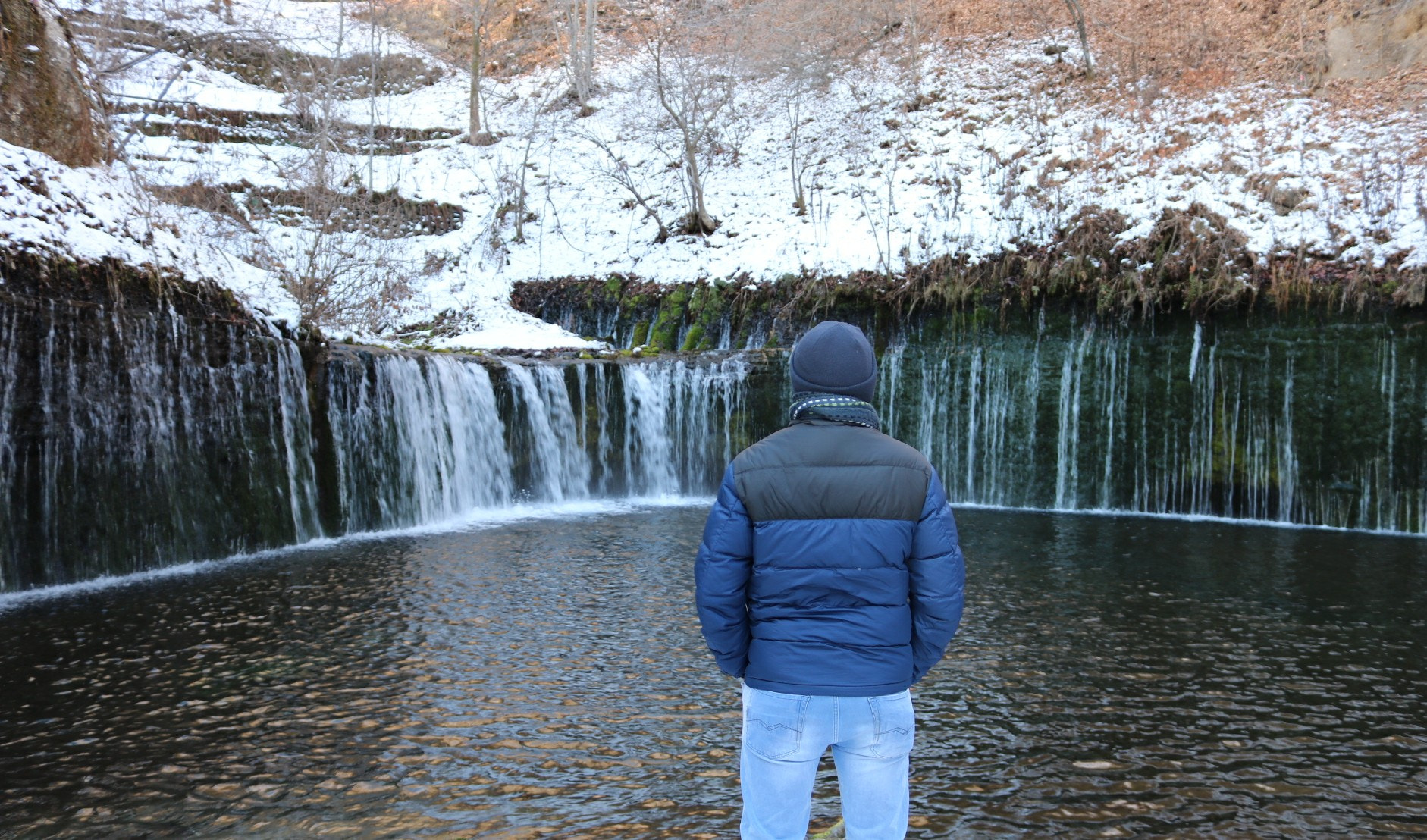 Canon EOS 750D (EOS Rebel T6i / EOS Kiss X8i) sample photo. Karuizawa waterfall photography