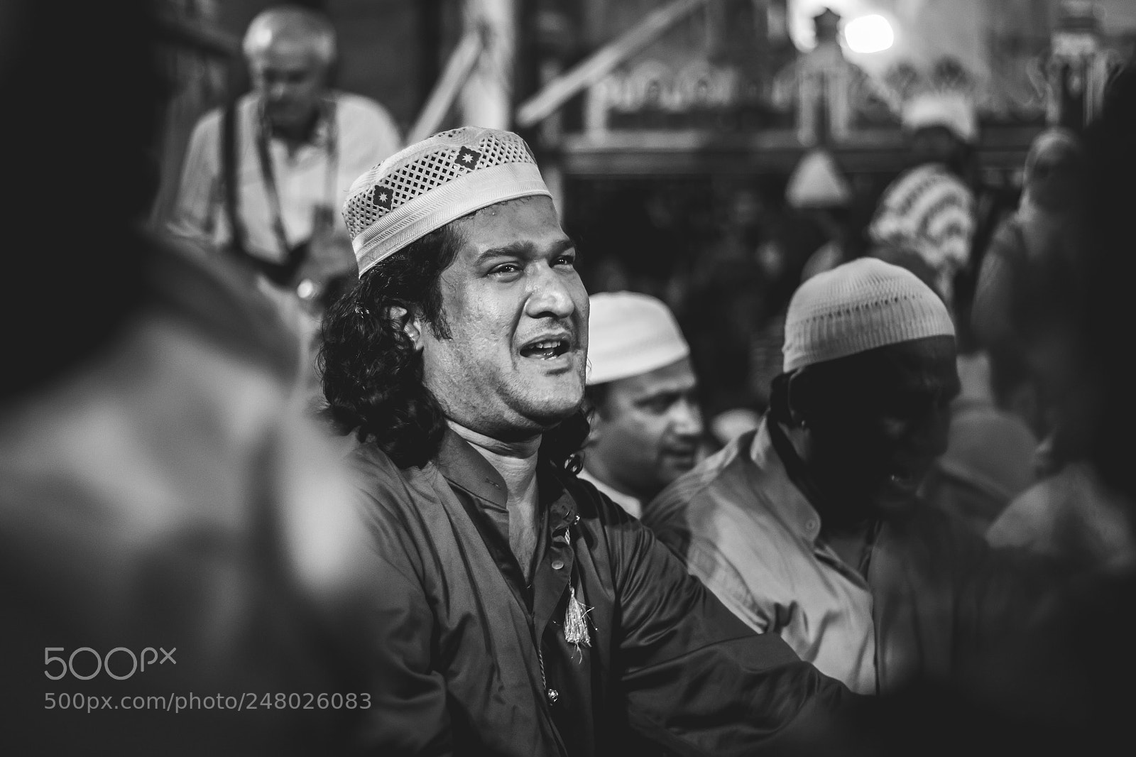 Canon EOS 1100D (EOS Rebel T3 / EOS Kiss X50) sample photo. A sufi qawwal performing photography