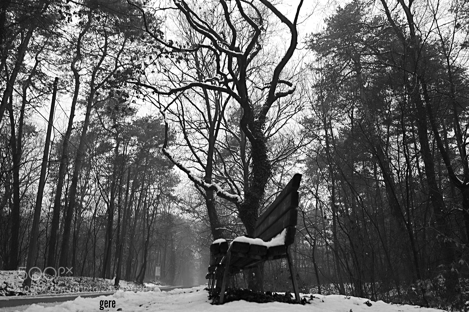 Samsung NX3000 sample photo. La nevicata photography