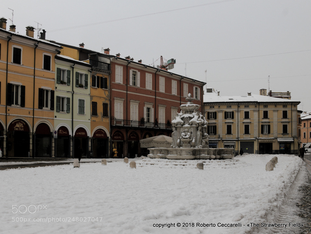 Panasonic Lumix DMC-LX100 sample photo. Neve 2018 a cesena photography
