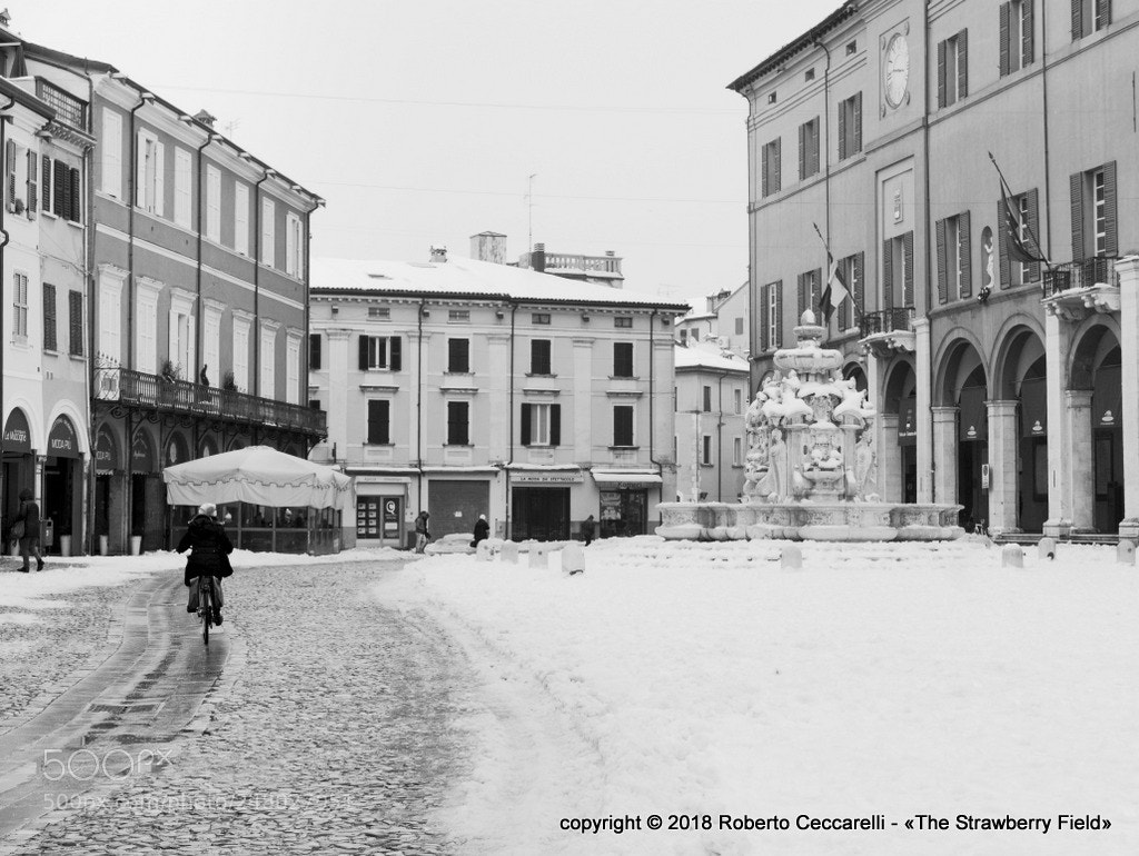 Panasonic Lumix DMC-LX100 sample photo. Neve 2018 a cesena photography