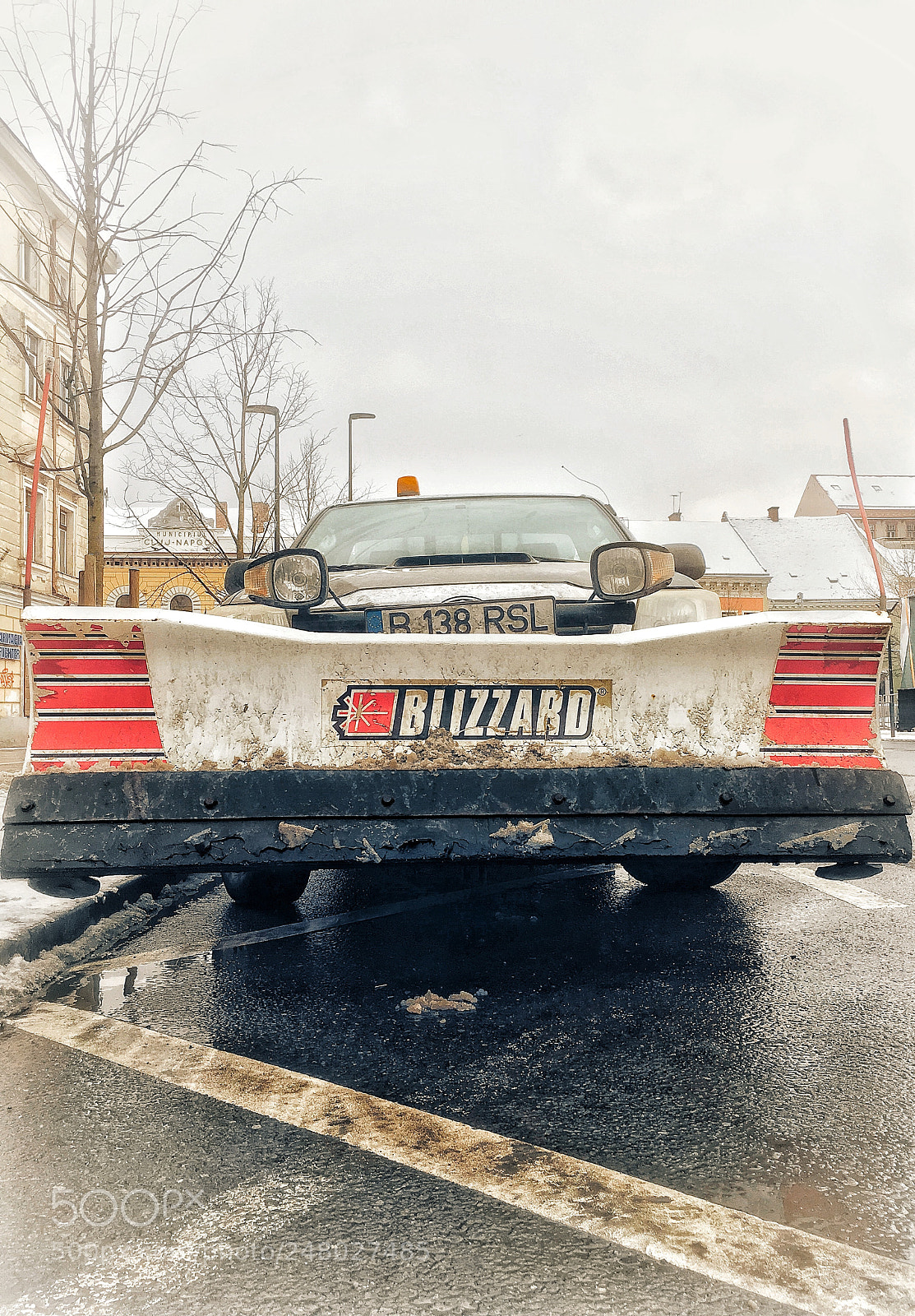 Apple iPhone 6s sample photo. The snow removal photography