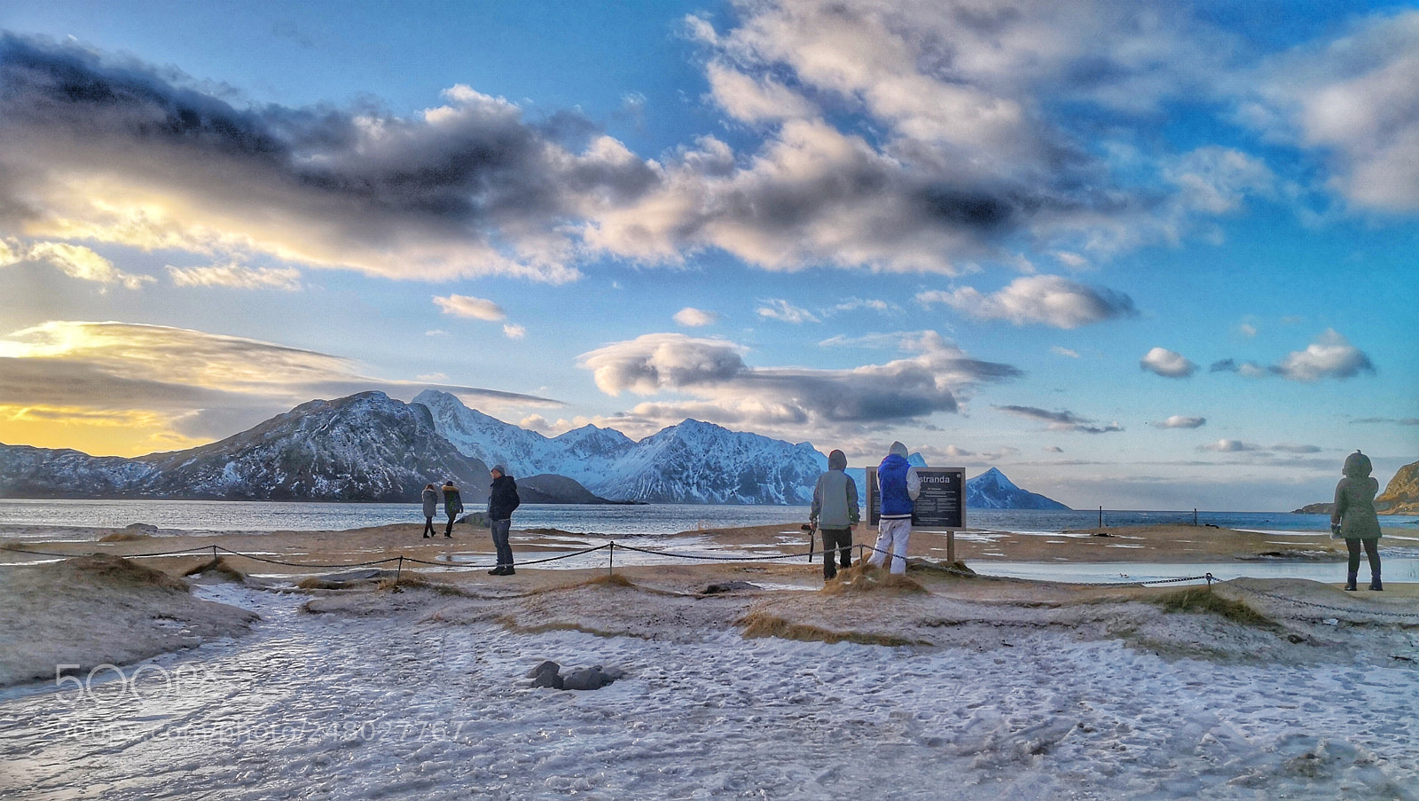 HUAWEI Mate 10 sample photo. Playas de haukland-uttakleiv lofoten photography