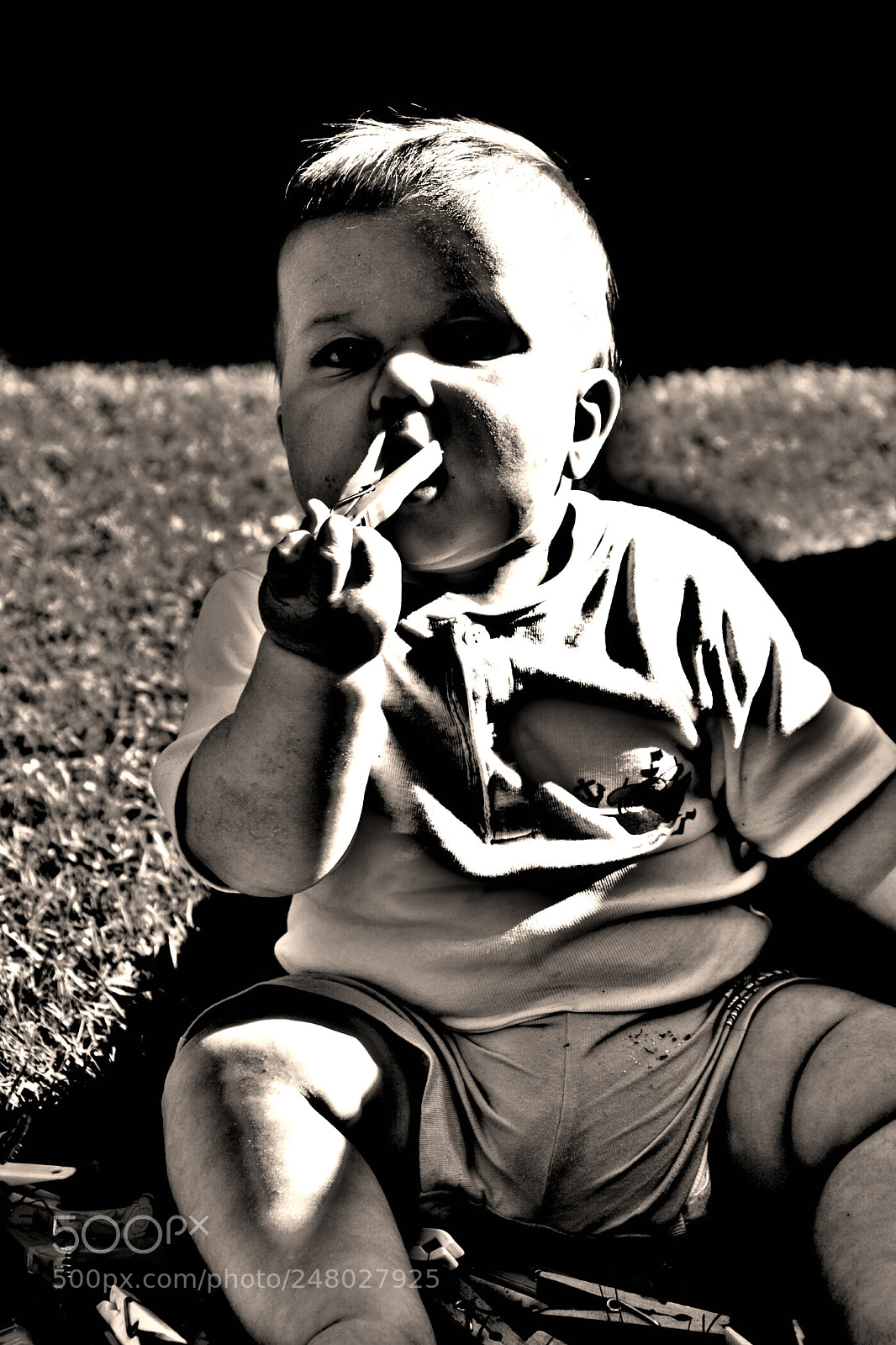 Nikon D3100 sample photo. Baby photography