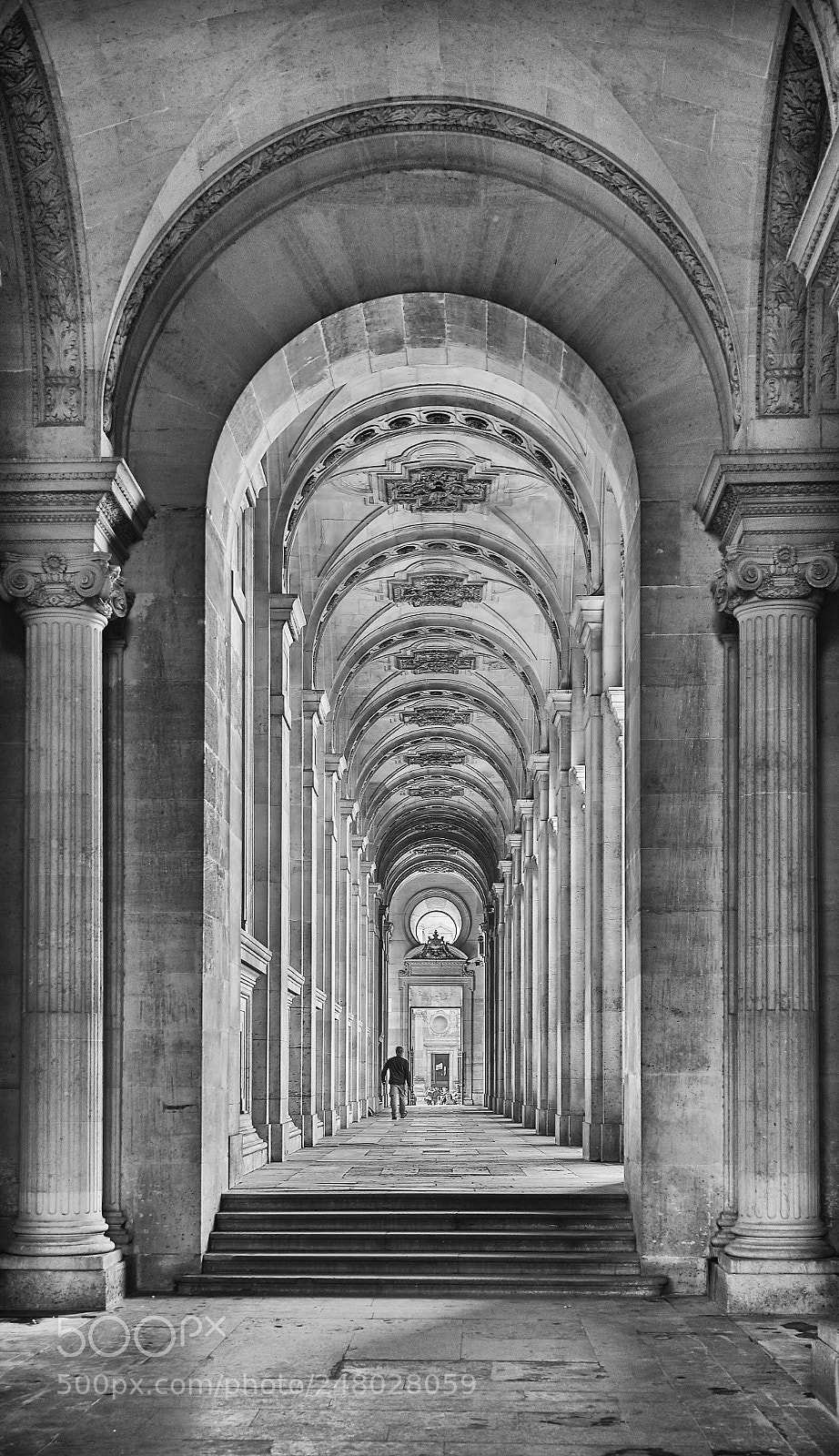 Sony a7 II sample photo. Tall tunnel photography