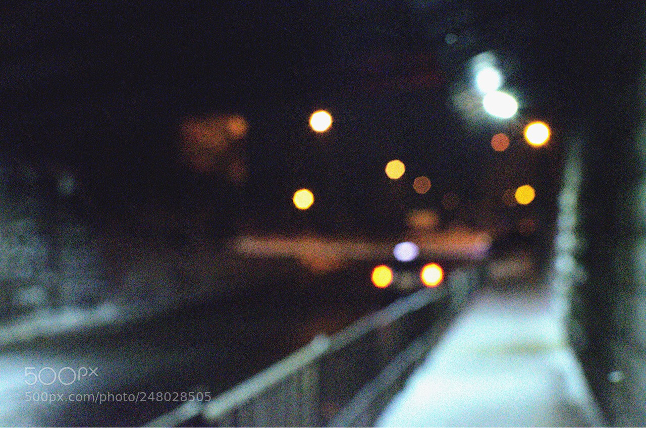 Nikon D5100 sample photo. Night lights photography